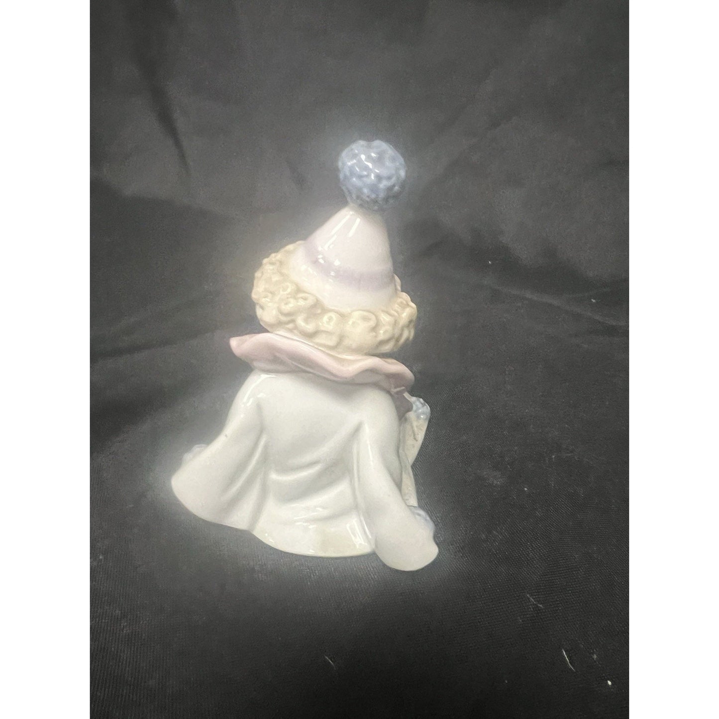 Retired LLADRO #5277 Pierrot Clown With Puppy Dog