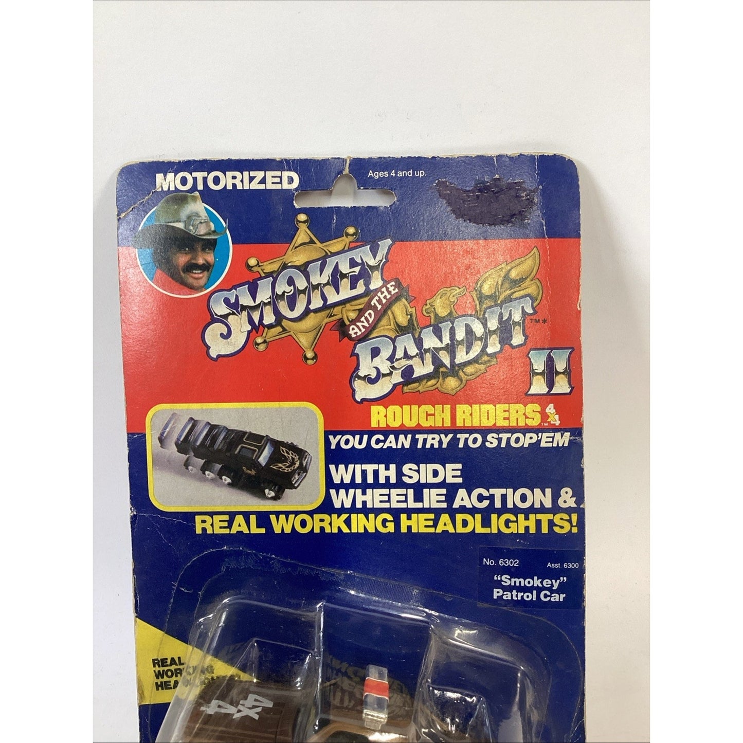 Vintage NOS 1981 Rough Riders 4x4 Smokey and the Bandit II Smokey Patrol Car