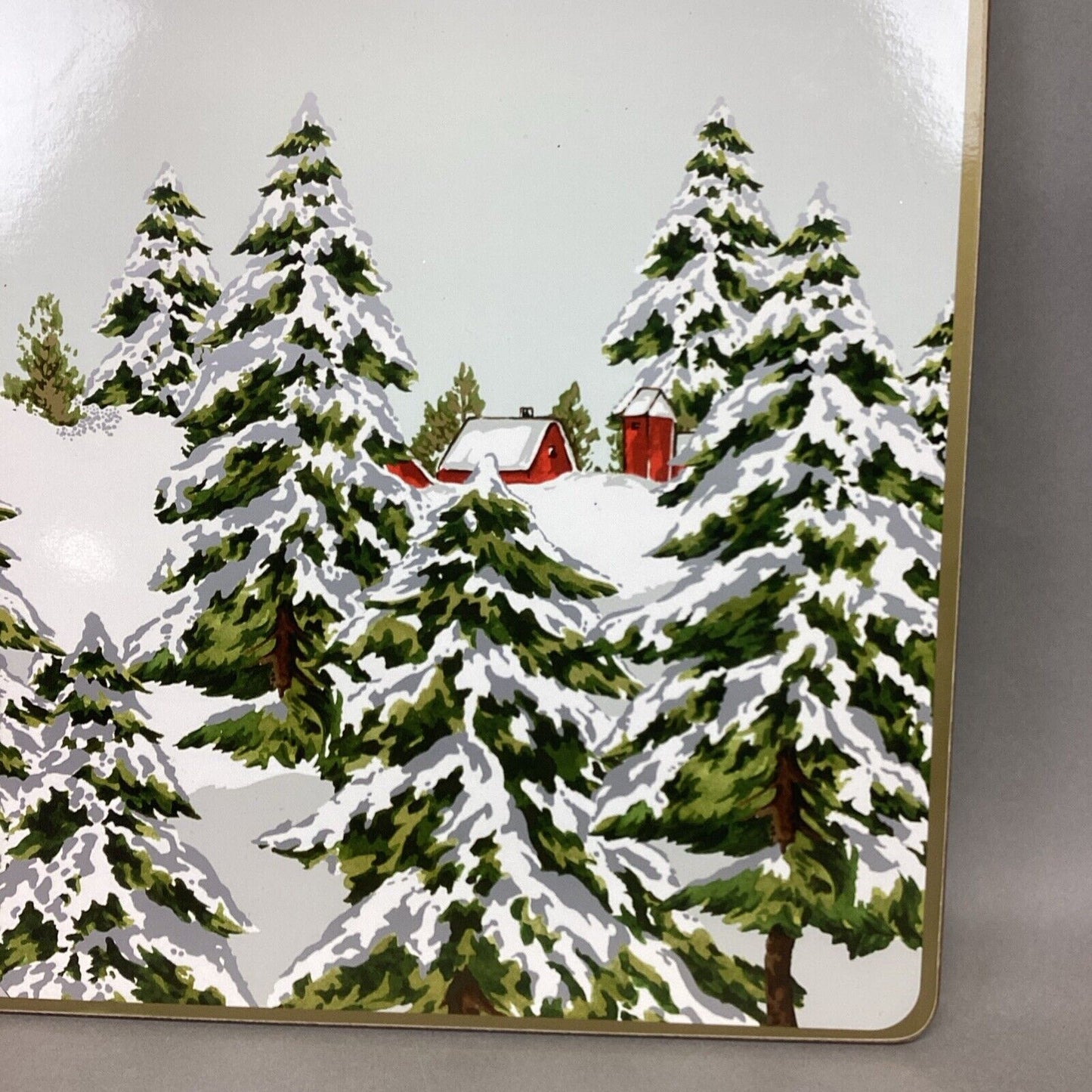 Williams Sonoma Santa Claus Down The Chimney Cutting Board - 16x12”