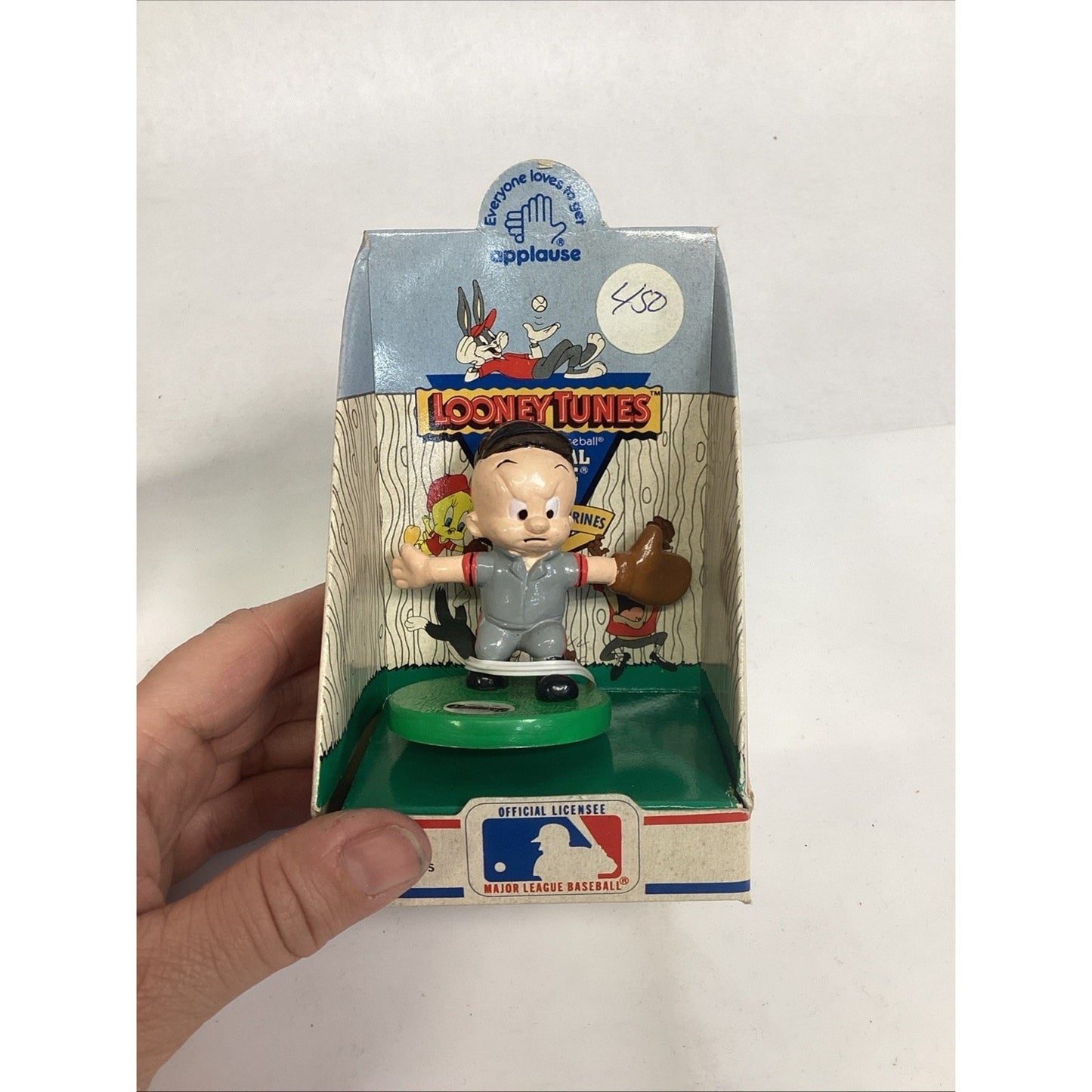 Vintage 1990 Applause Looney Tunes Major League Baseball Figurines Lot of 5 New