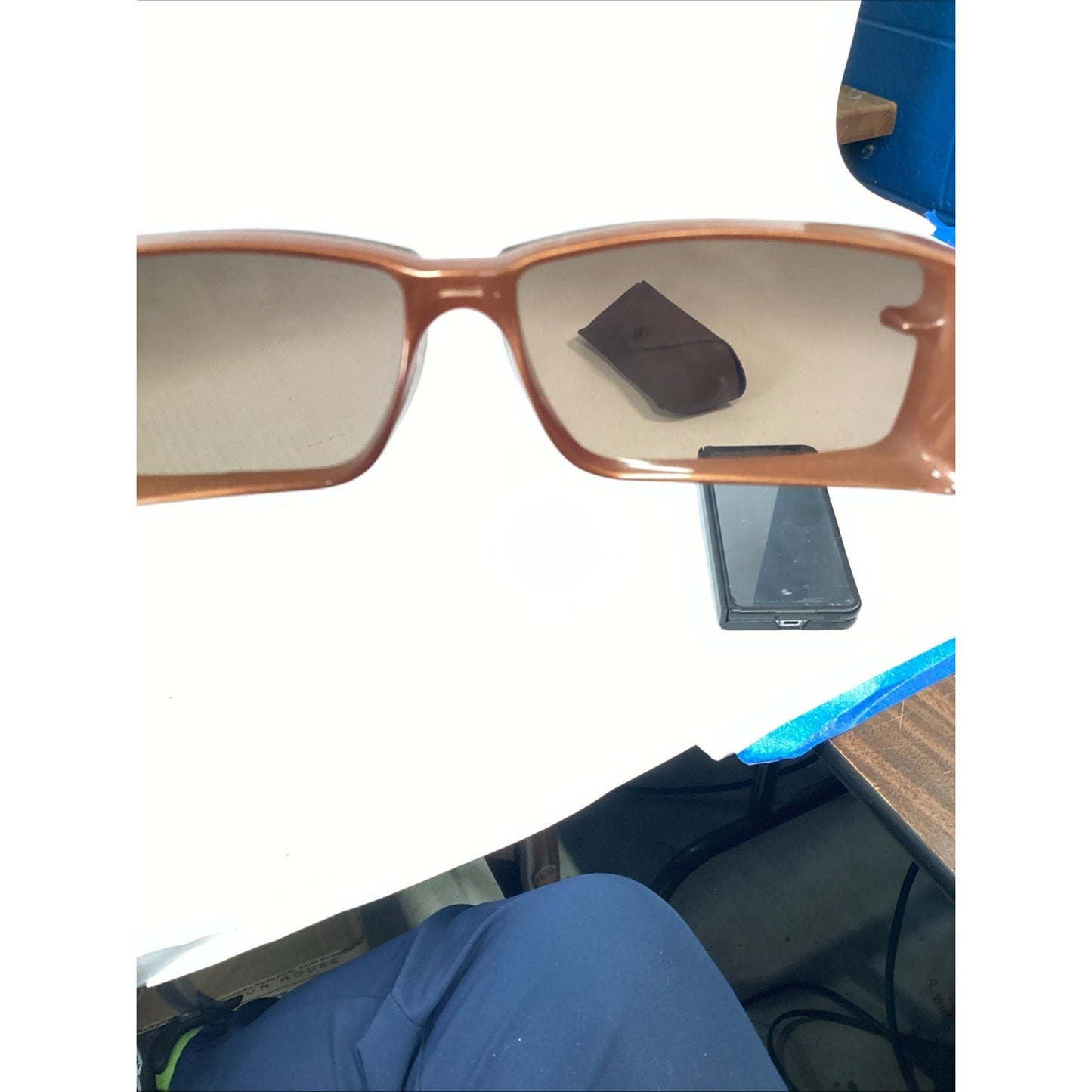 Vintage Fendi Sunglasses W/ Removable Lenses & Private Eyes Case - Italy
