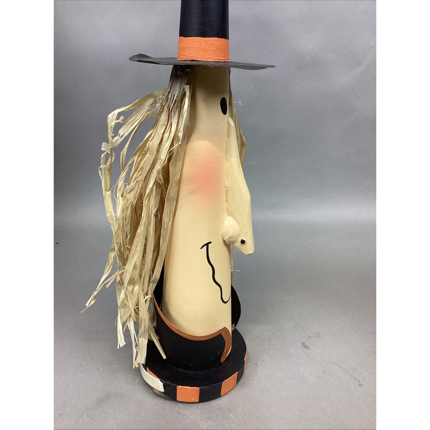 Set Of 2 - 20” Witch Candle Holders