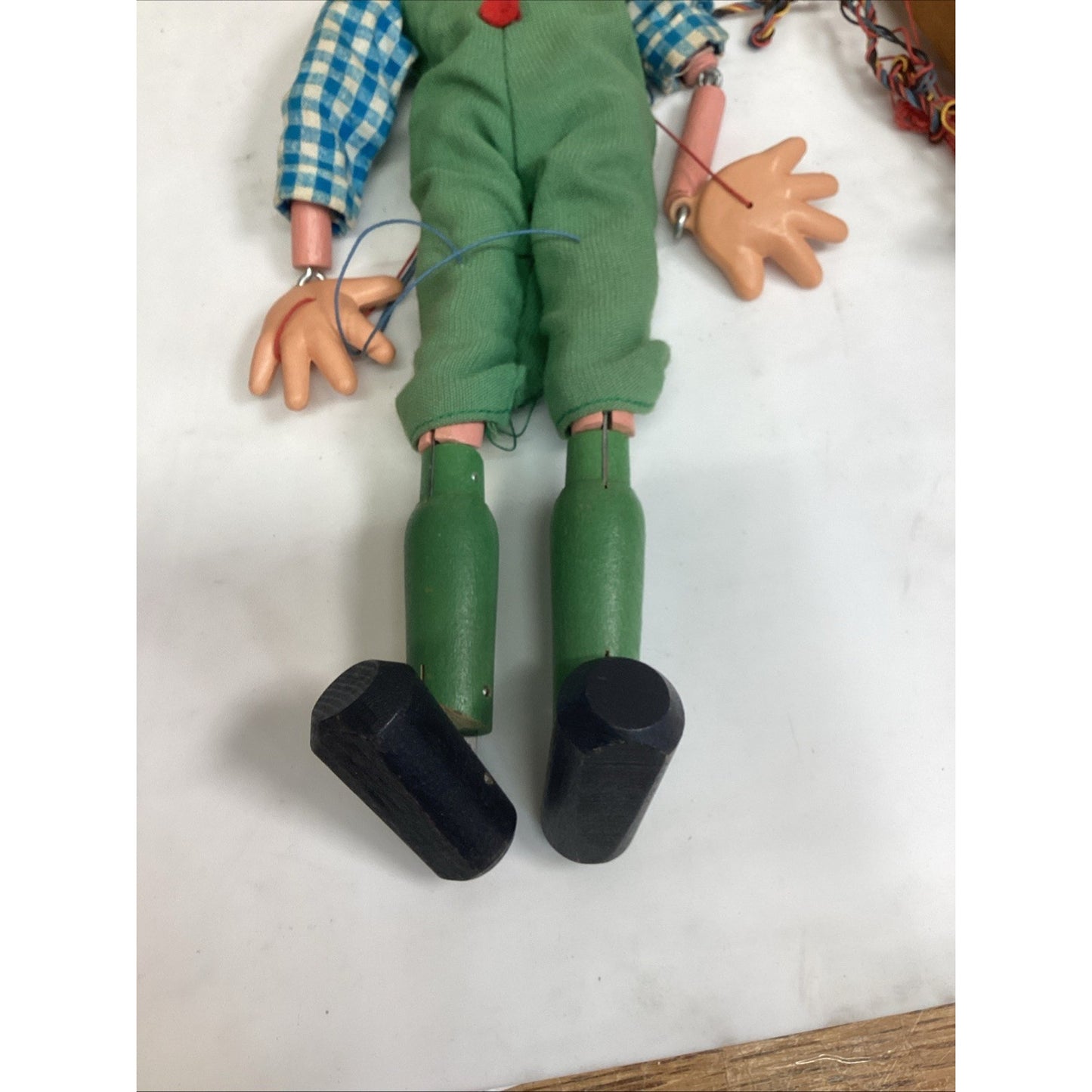 Vintage Rare Pelham "Hansel" Marionette Hand Puppet With Original Box - NOS