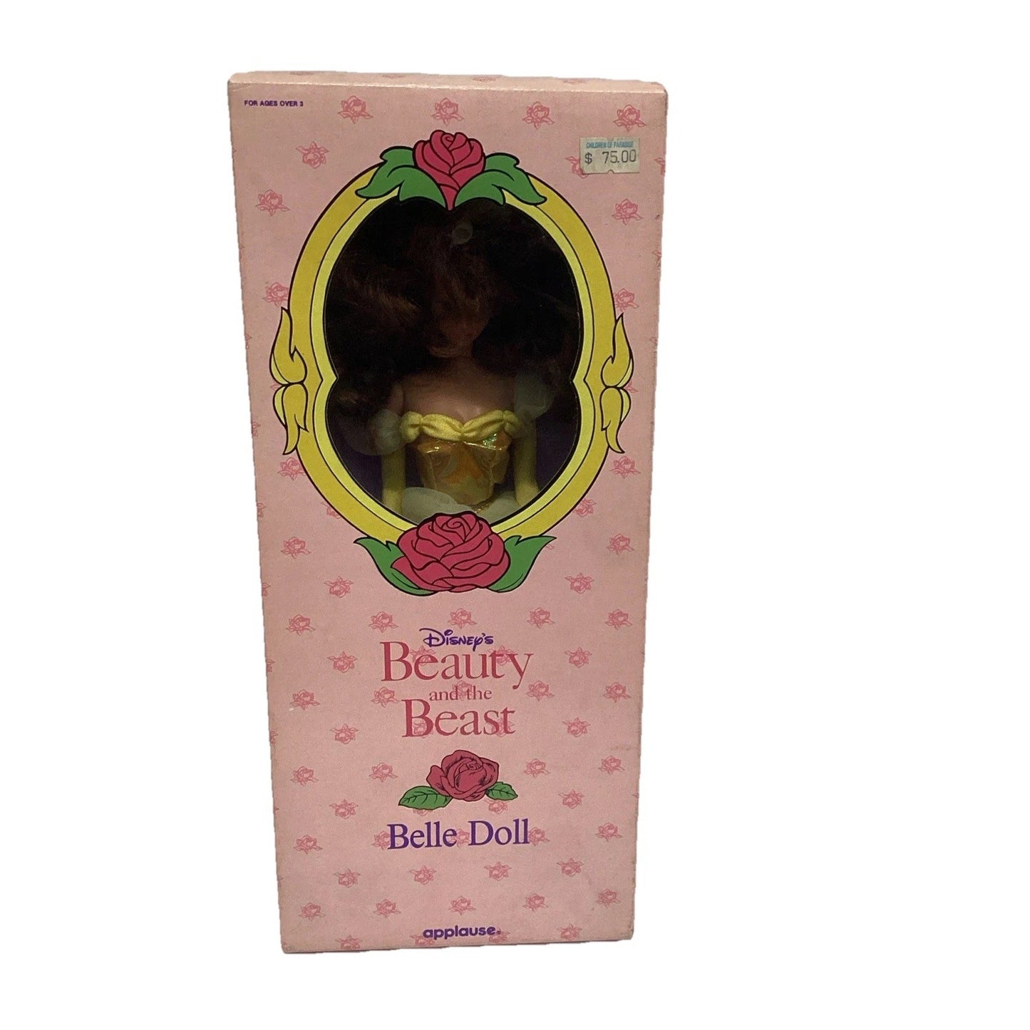 Vintage Disney's Beauty and the Beast Belle Doll by Applause/Mattel 1991 - NOS