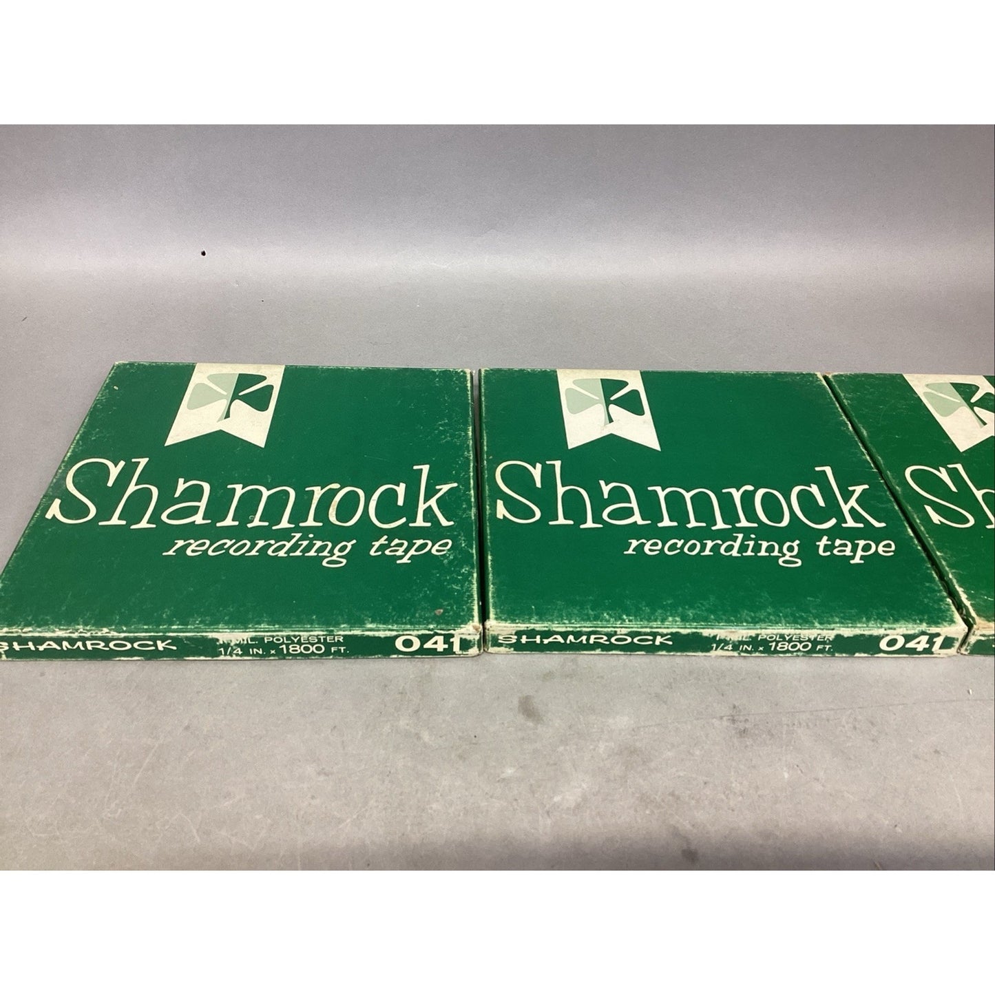 Lot Of 11 Vintage Shamrock Recording Tape - #041 - Used - Pre-Recorded