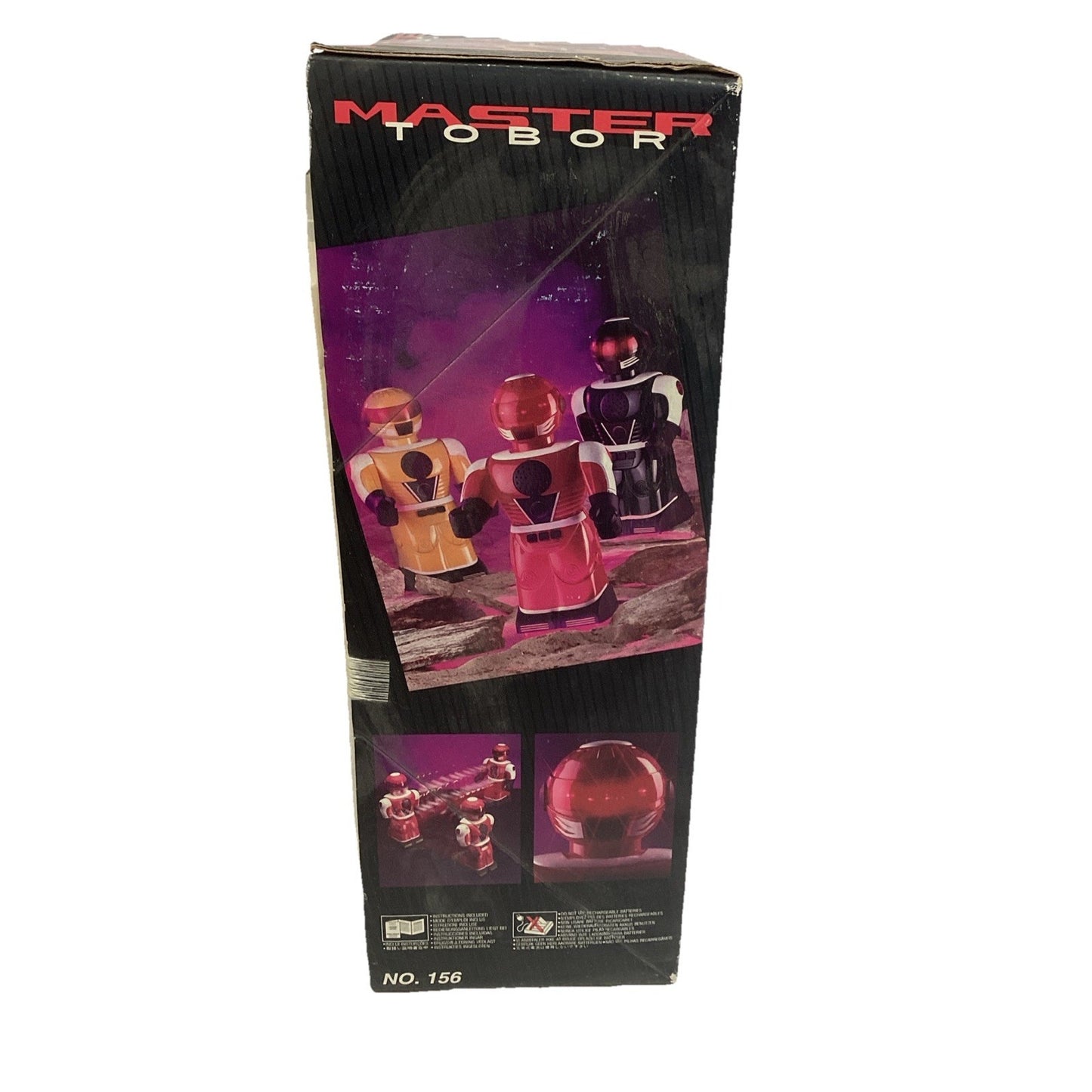 Vintage 1995 Master Tobor Robot by New Bright - NOS #156