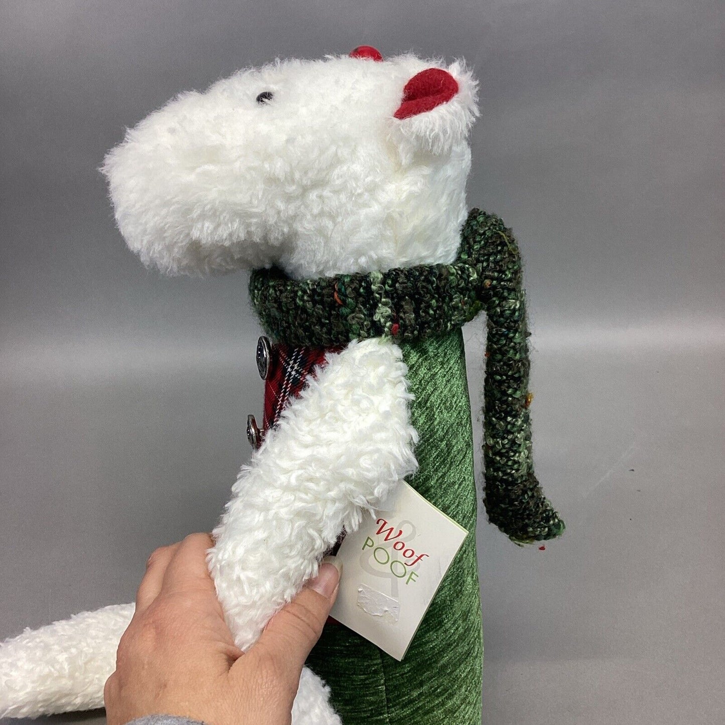 Woof & Poof Plush Polar Bear With Lanky Arms & Legs W/ Tag - 24”