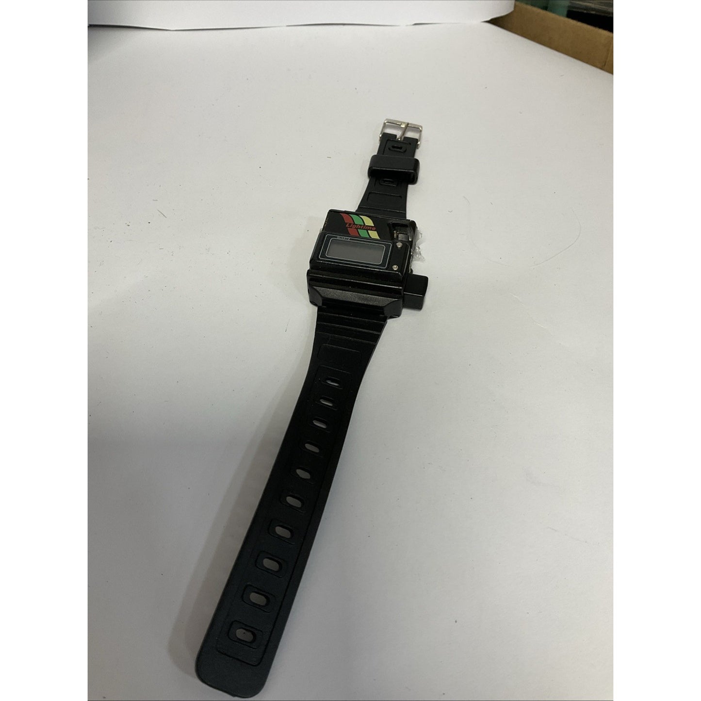 1980s Piezo Protime wrist flame digital watches gas lighter - For Parts