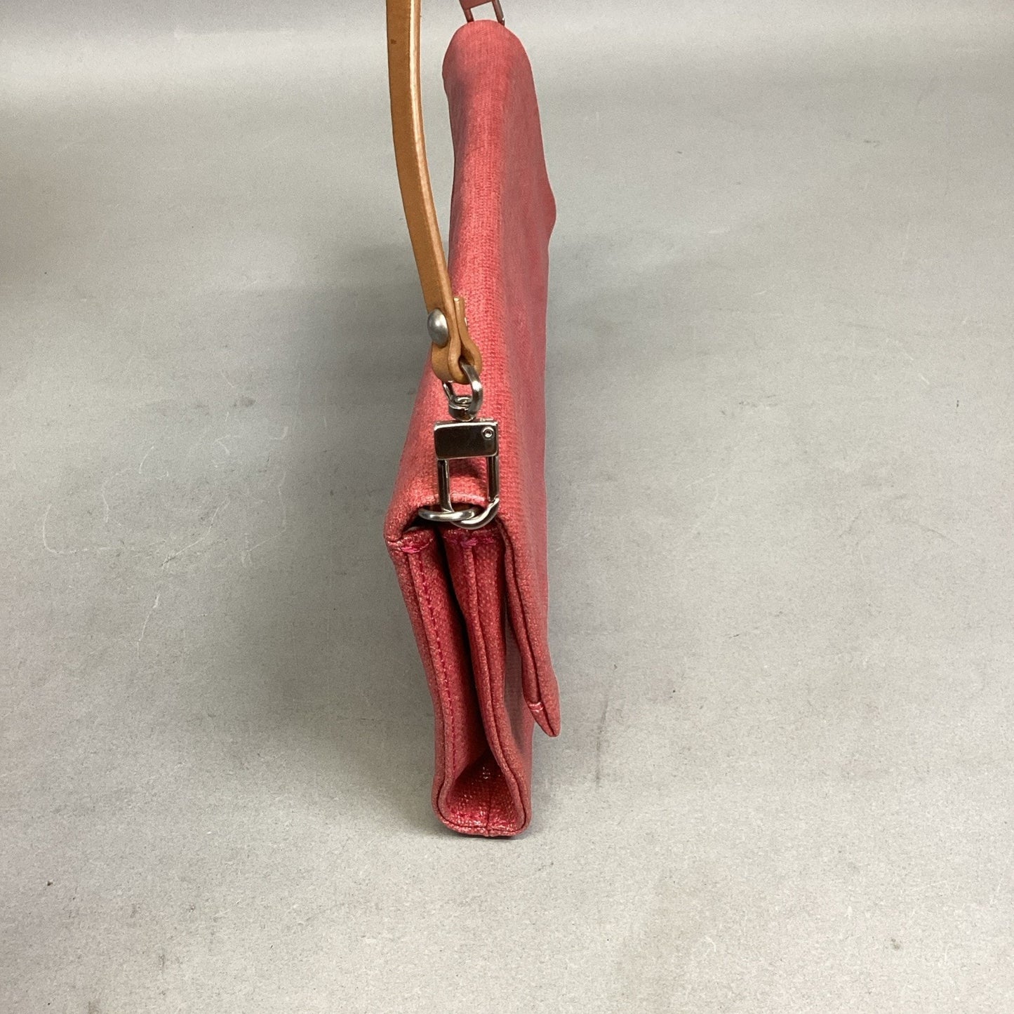 Kenneth Cole Genuine Leather Coral Purse Wristlet Clutch