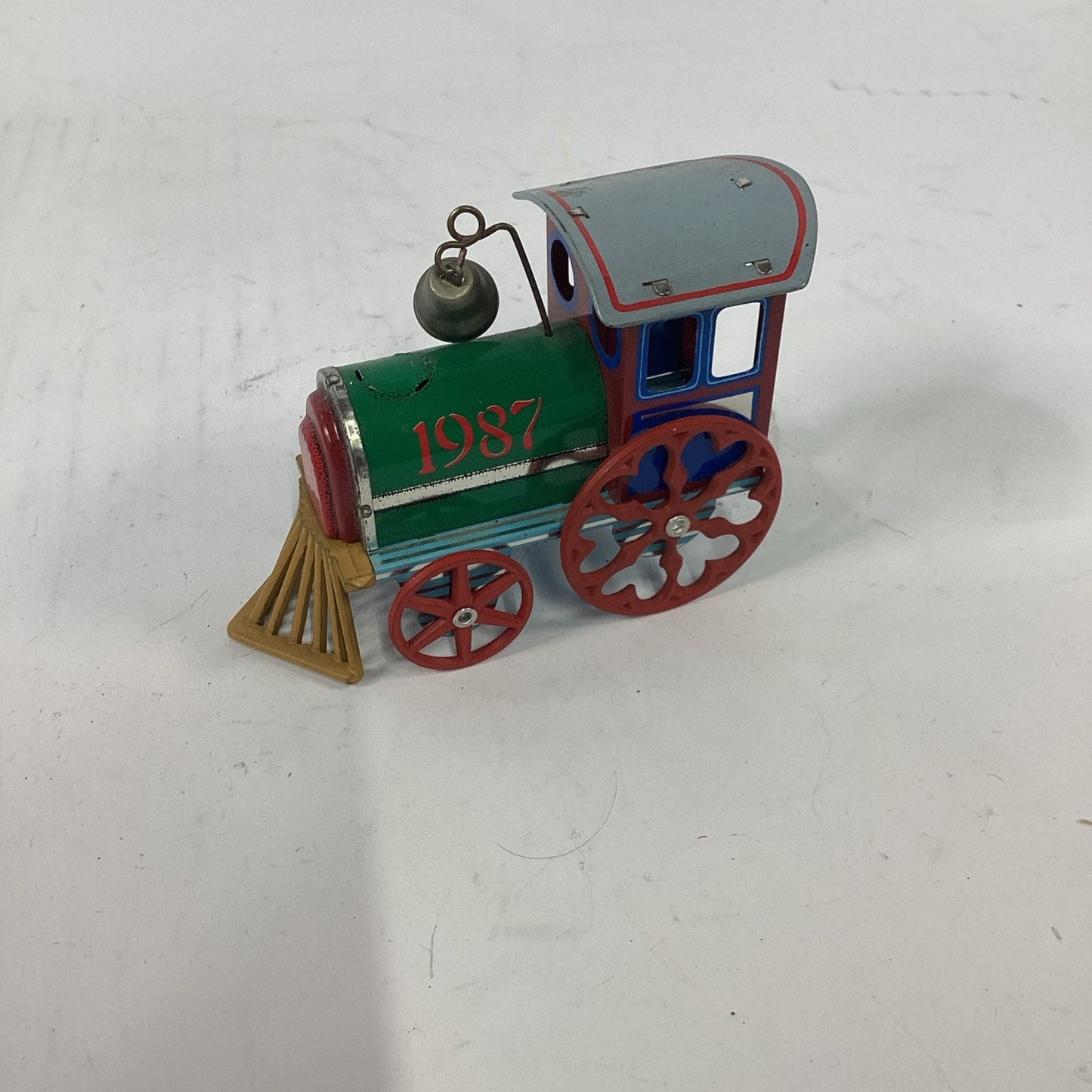 1987 Hallmark Cards Tin Train Ornament - NOS