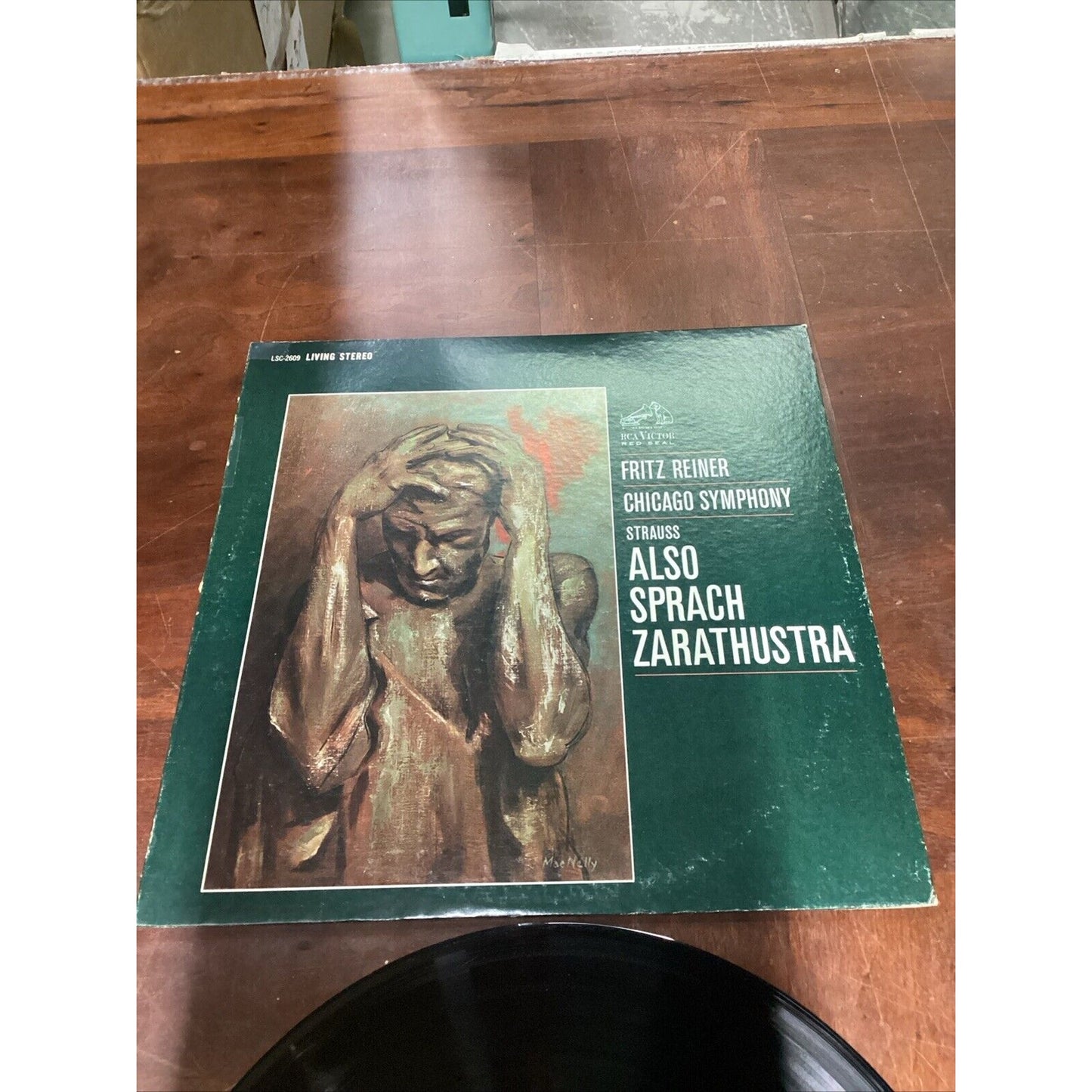 1962 Fritz Reiner Chicago Symphony Strauss Also Sprach Zarathustra LP Vinyl