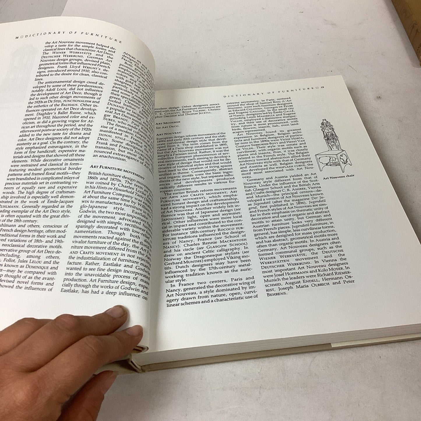 Dictionary Of Furniture, Directory Of Antique Furniture & Furniture Treasury