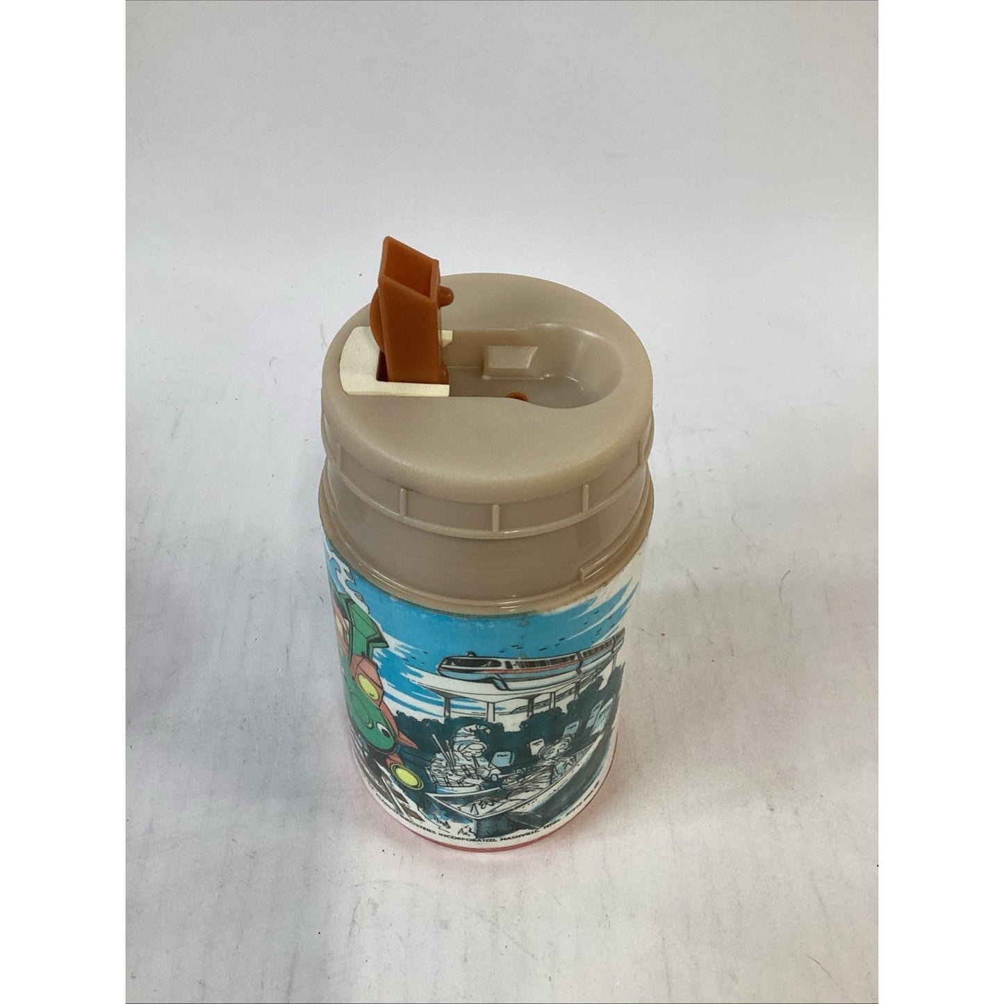 Walt Disney’s Wonderful World Vintage Plastic Thermos