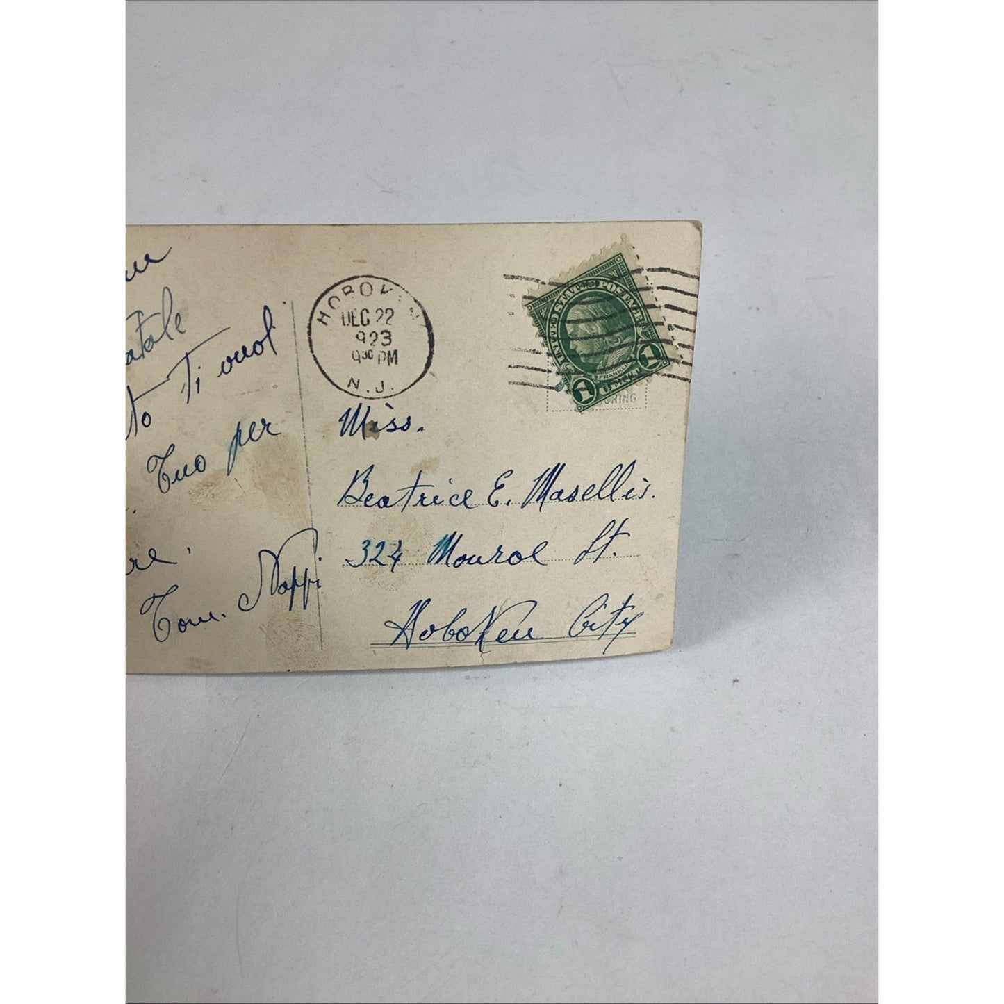 Set Of 5 Antique Italian Postcards