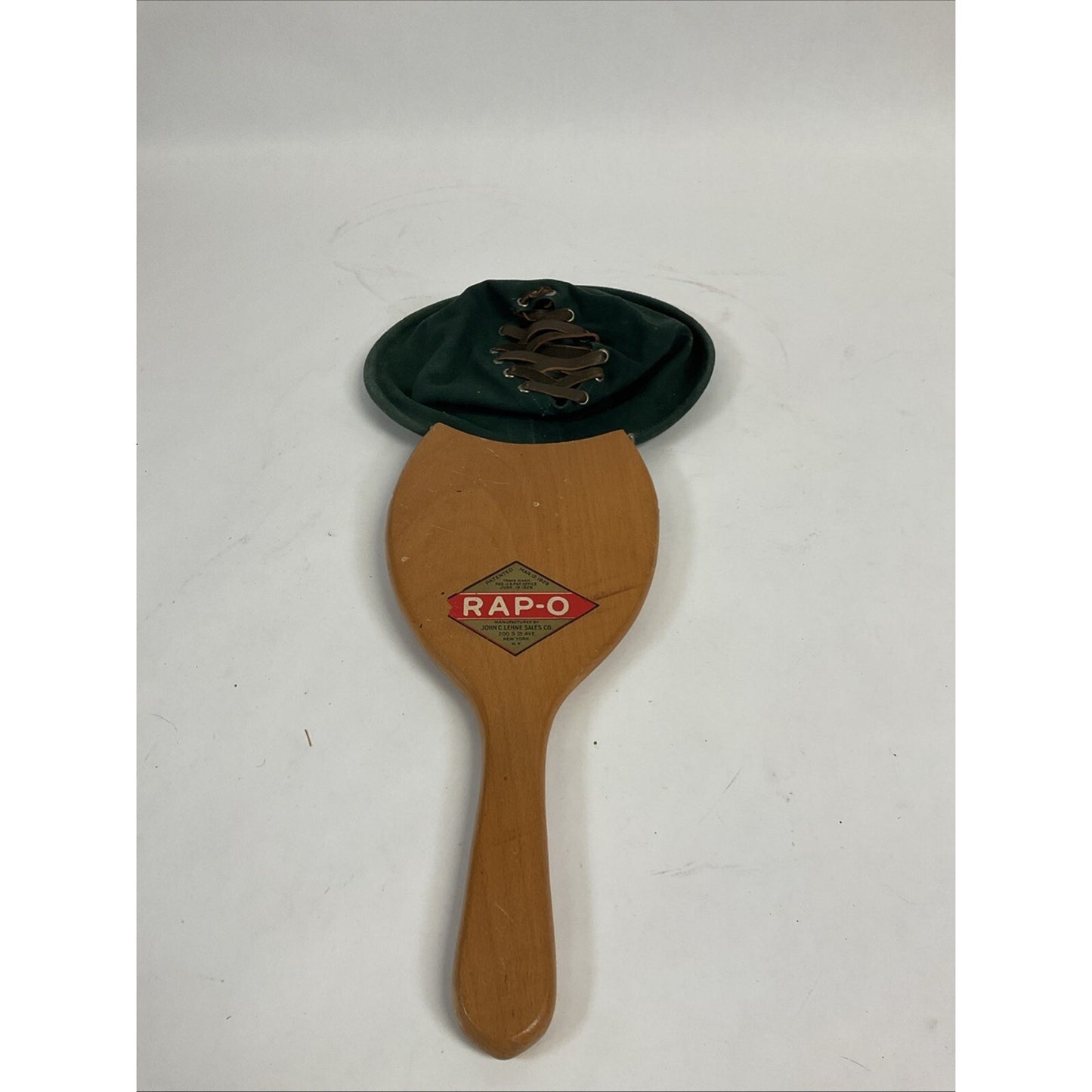 Vintage Rap-O Racquets Paddles by John C. Lehne Sales Co. New York Set Of 2