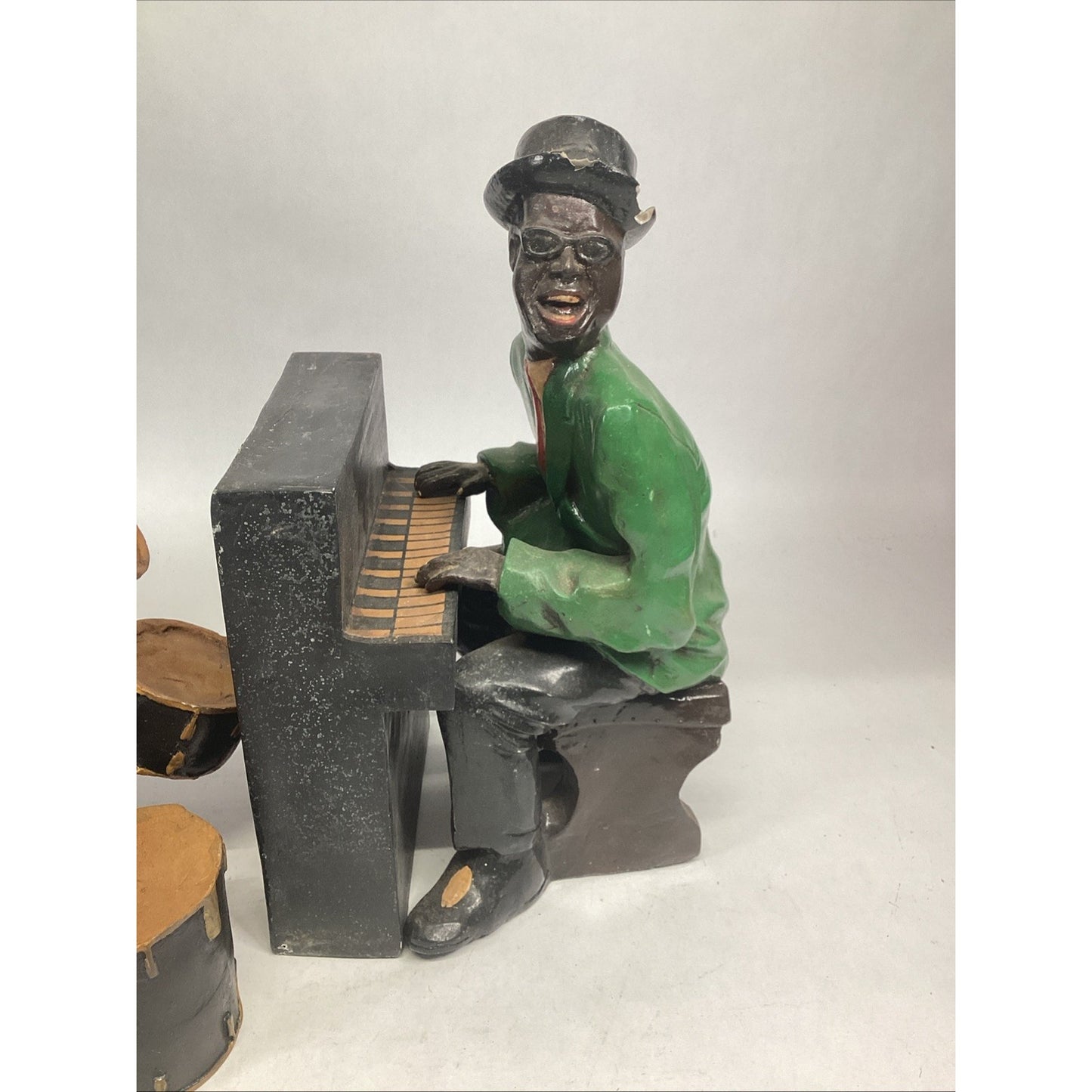 Jazz Musician Playing The Piano - Includes Drums