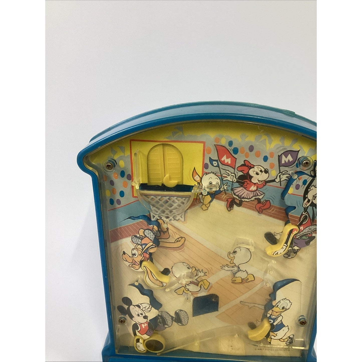 1978 Vintage Durham Disney Working Basketball Handheld Pinball Game