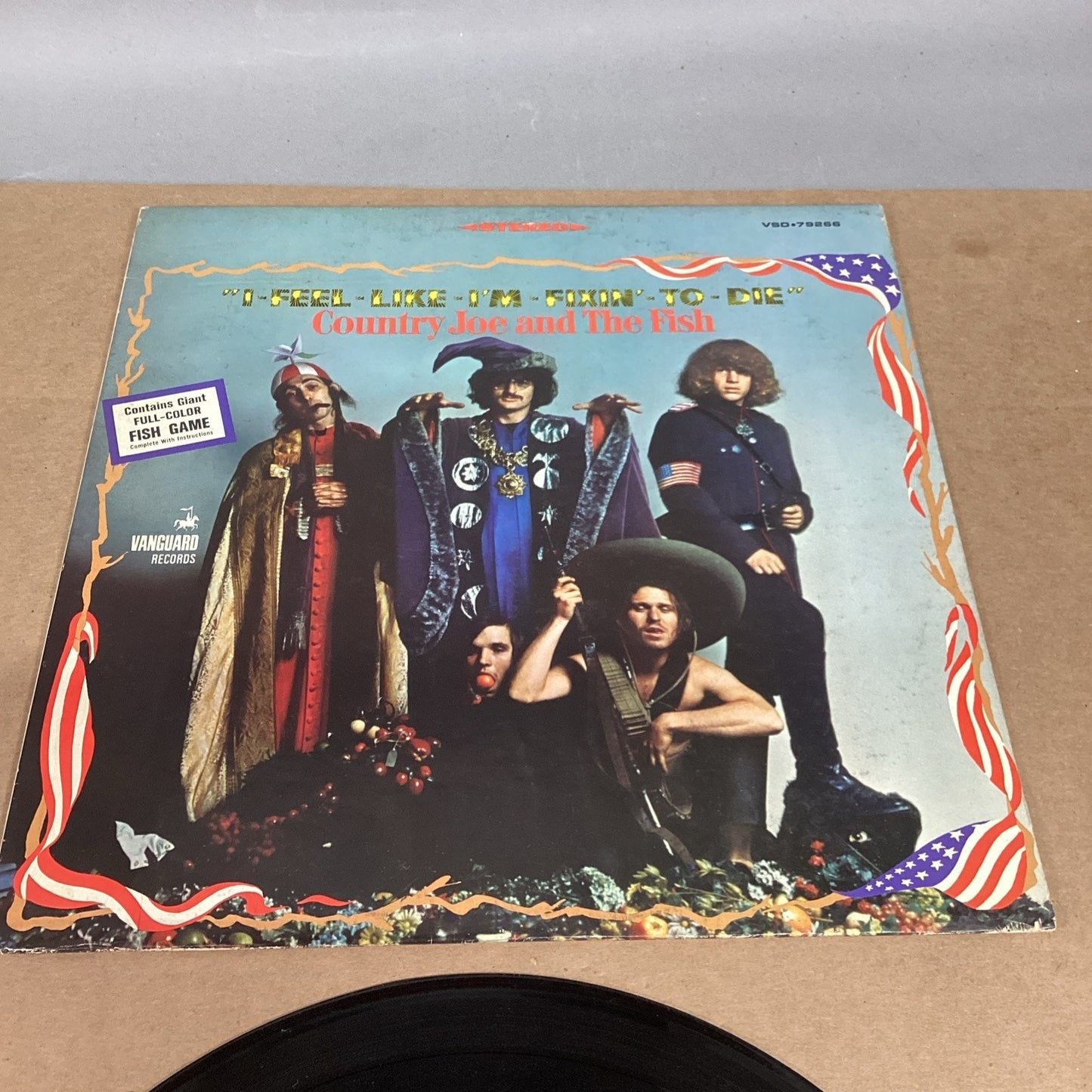 Country Joe and the Fish I Feel Like I'm Fixin to Die LP