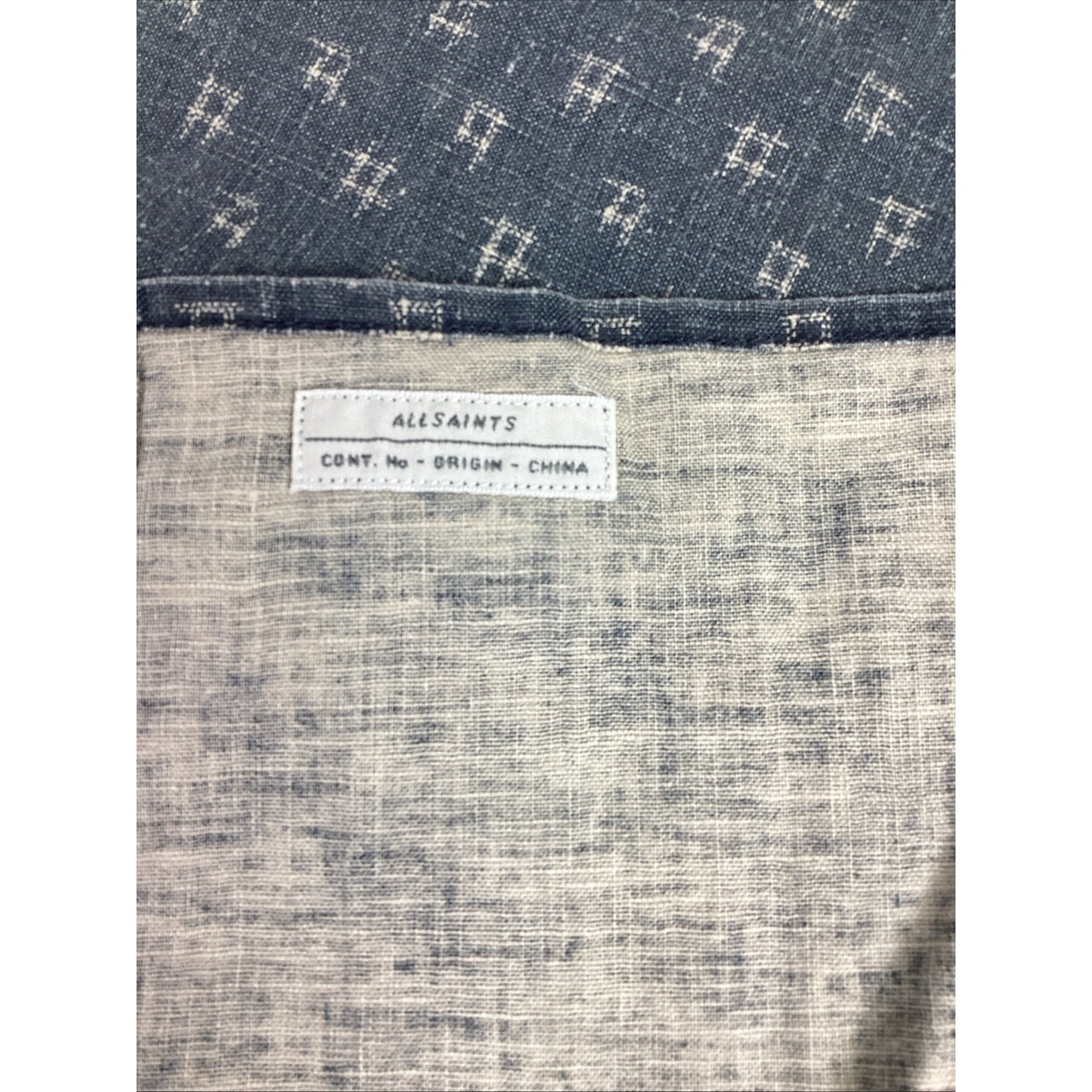 Set Of 3 Allsaints Cotton Handkerchiefs Bandanas