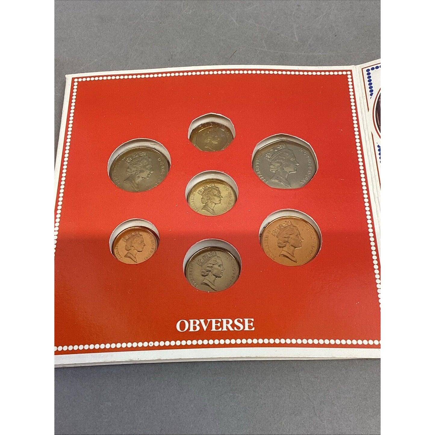 1985 Great Britain Royal Mint Brilliant Uncirculated Annual Coin Set