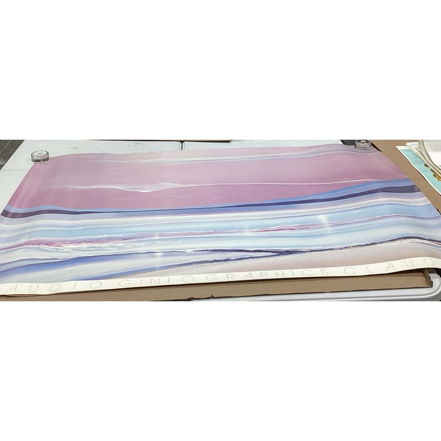 1988 Rom Art Creations - Primavera Litho Print - Claudio Ginio Graphics 58x38.5”