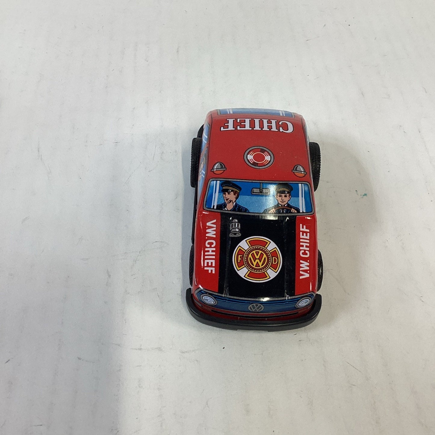 Lot of 3 Vintage Friction Cars - Mini Cooper, Beetle & Cabriolet - NOS