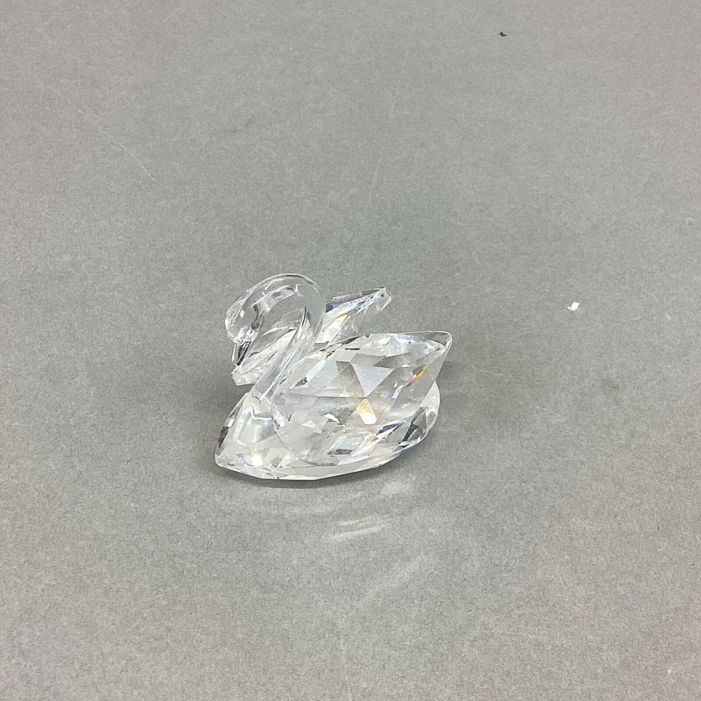 Swarovski Crystal Swan Figurine - 2.5x2”