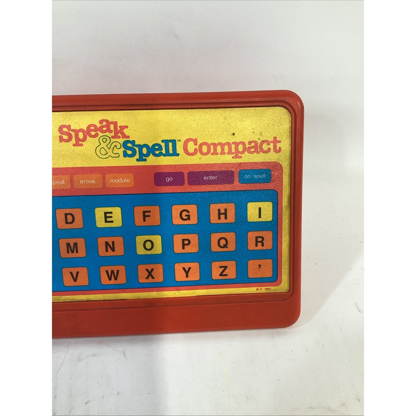 Texas Instruments Speak & Spell Compact - Rare Vintage Toy
