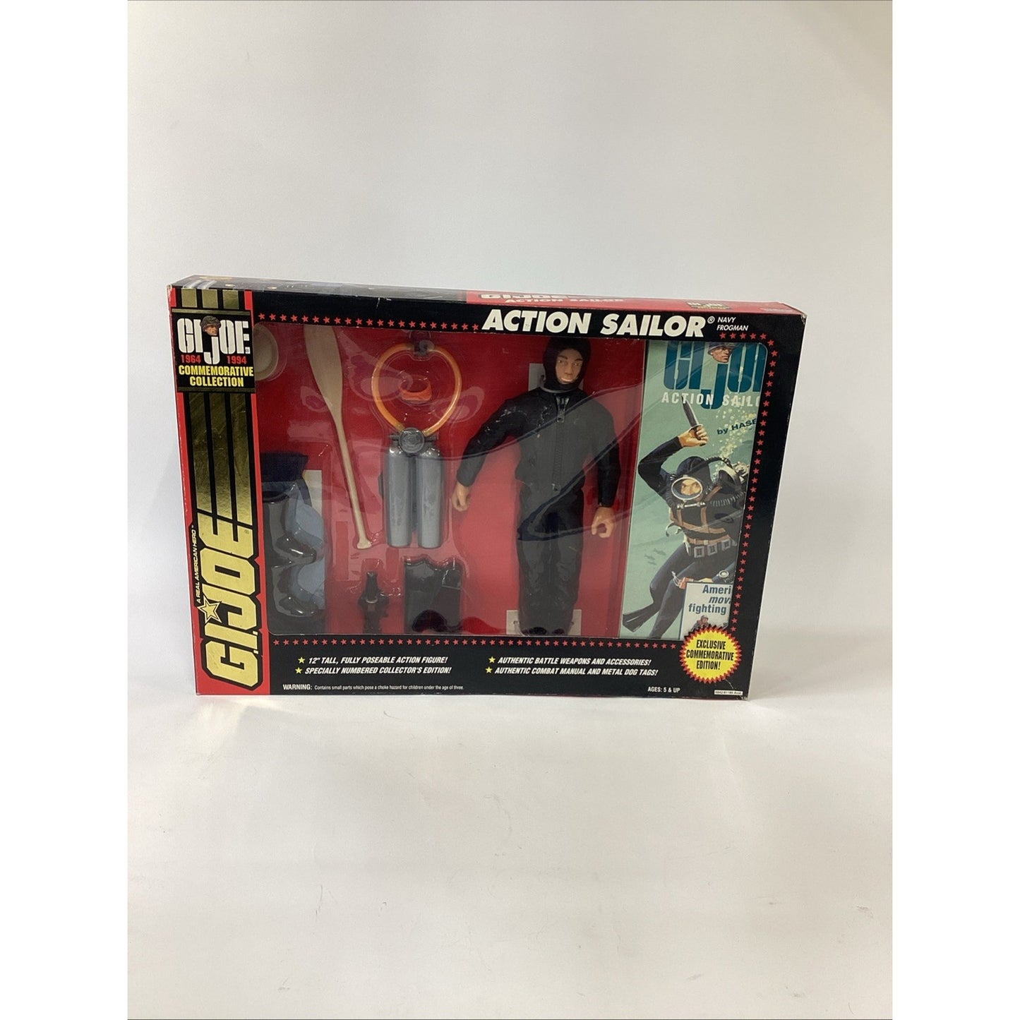 GIJOE A Real American Hero Commemorative Collection Action Sailor Navy Frogman