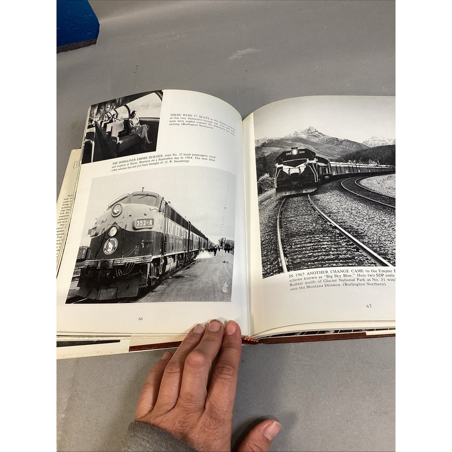 The Domeliners - A Pictorial History Of The Penthouse Trains- Patrick Dorin 1973