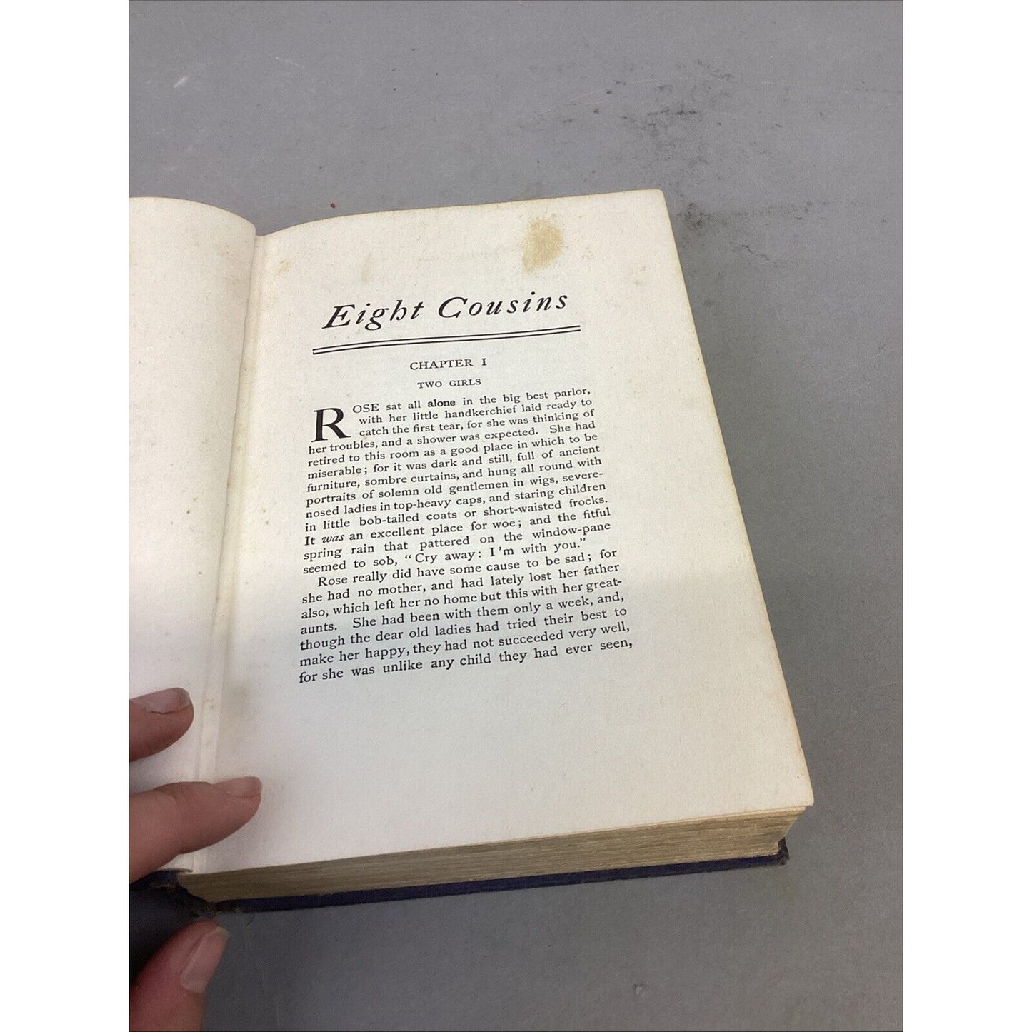 Eight Cousins by Louisa May Alcott 1927 Hardcover book Grosset & Dunlap