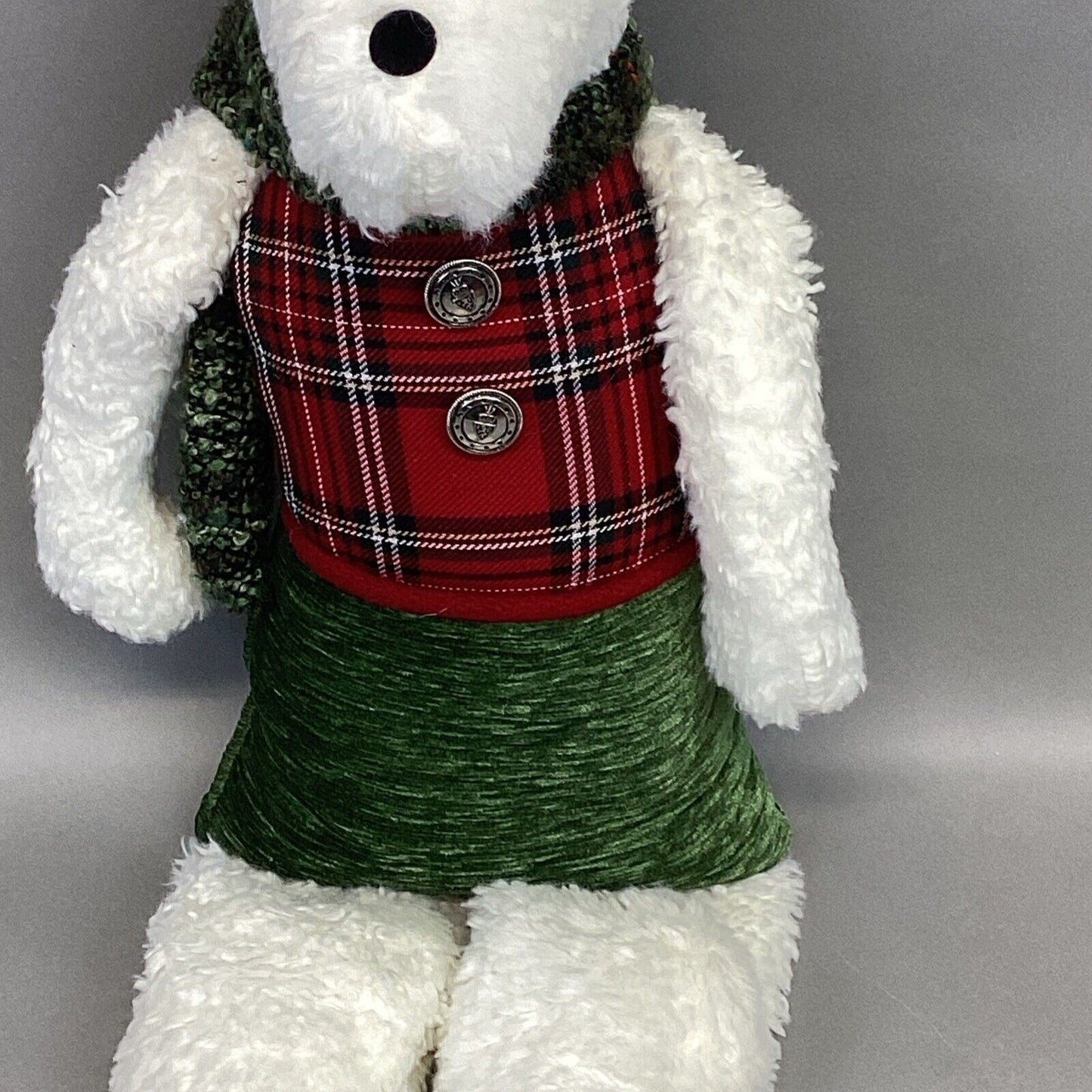 Woof & Poof Plush Polar Bear With Lanky Arms & Legs W/ Tag - 24”