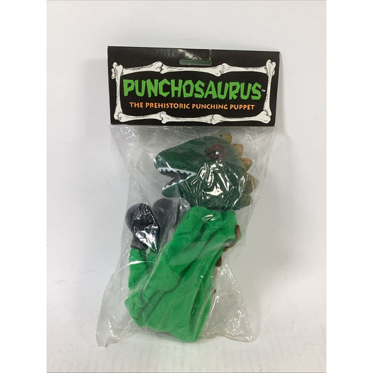 VTG NOS Rojus Boxing Punching Komodo Dragon Dinosaur Godzilla Lizard Puppet