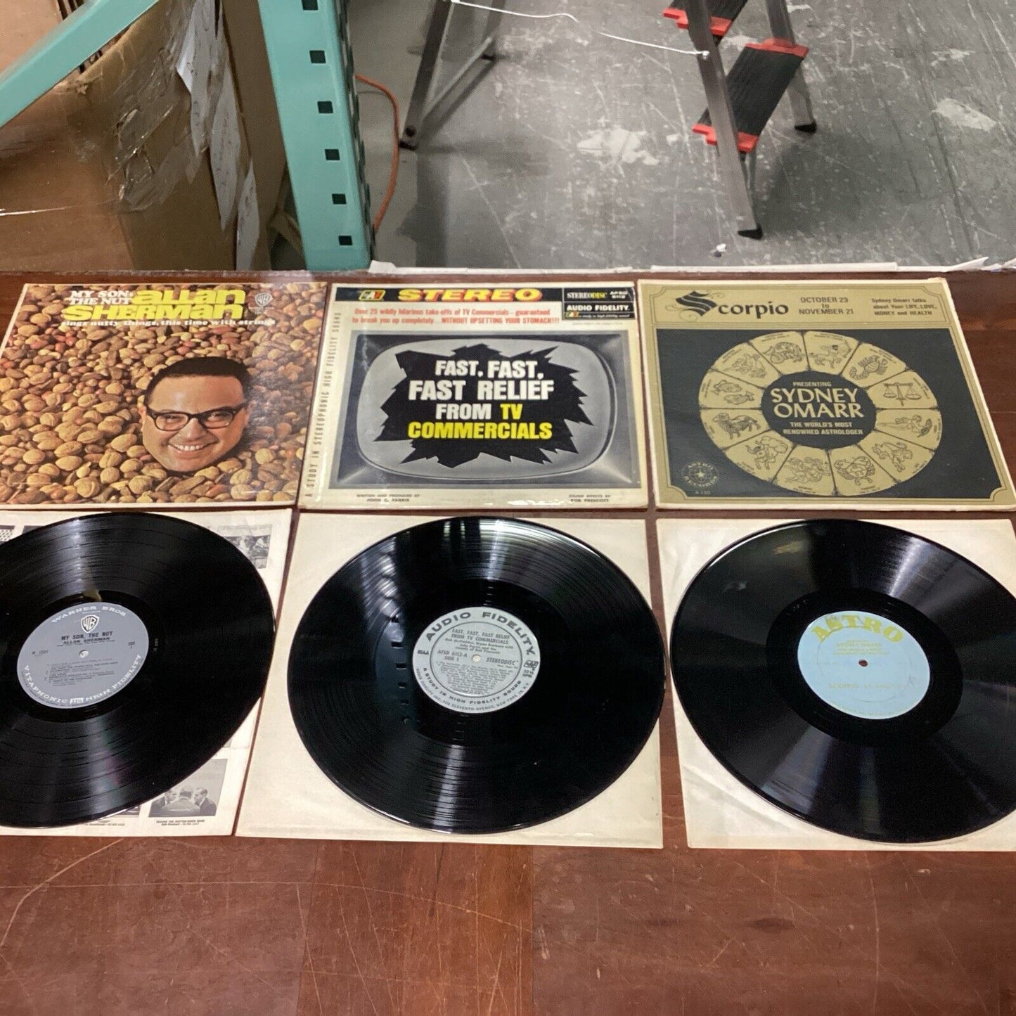 Allan Sherman - My Son The Nut , Fast Relief From TV Commercials & Sydney Omar