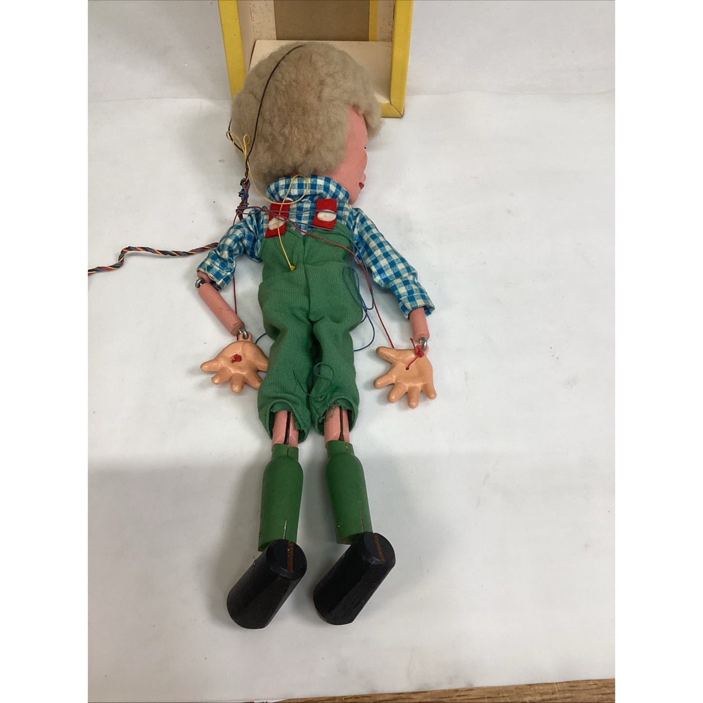 Vintage Rare Pelham "Hansel" Marionette Hand Puppet With Original Box - NOS