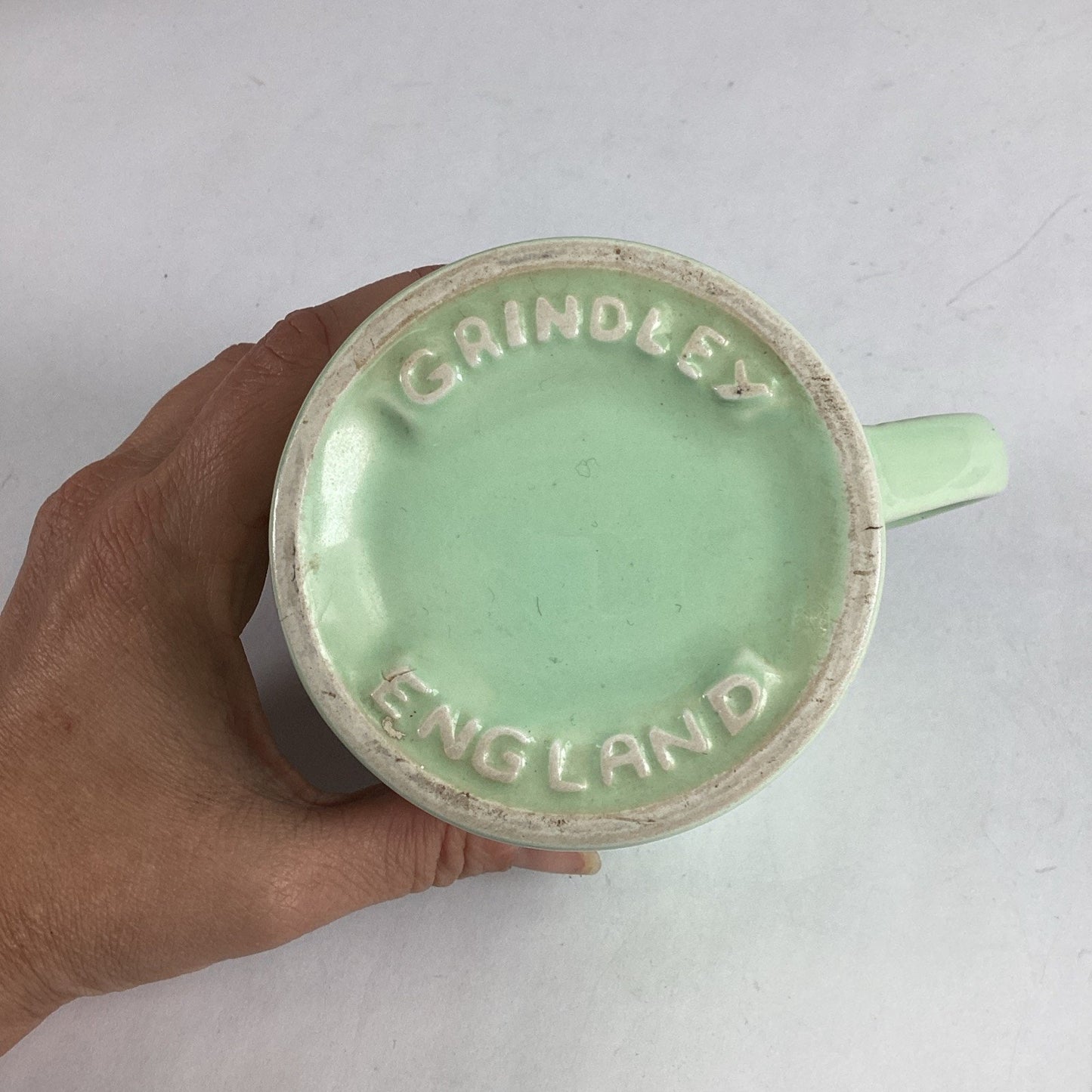 Grindley Mint Green Mug - Made In England