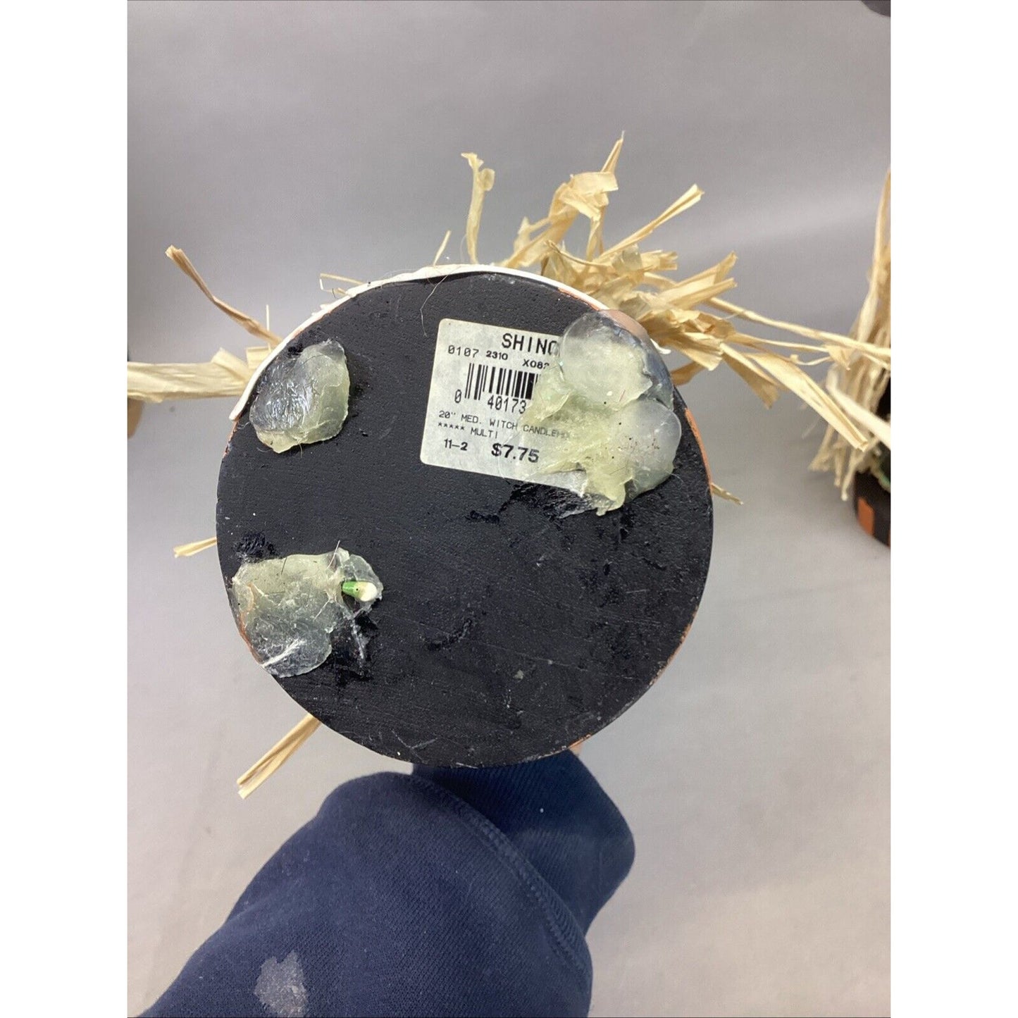 Set Of 2 - 20” Witch Candle Holders