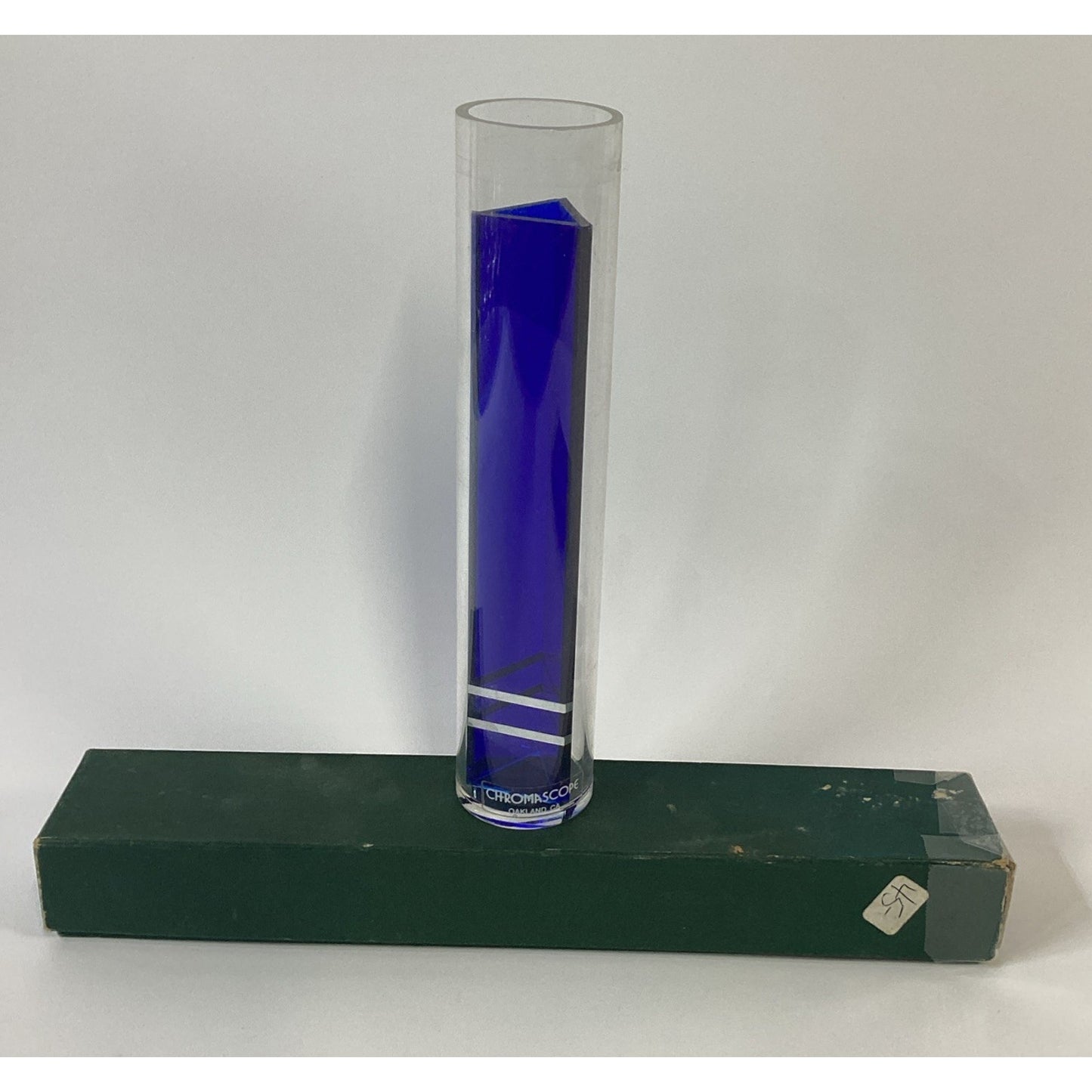 Rare Vintage Chromascope Kaleidoscope Replacement Open Dry Object Tube - #8403