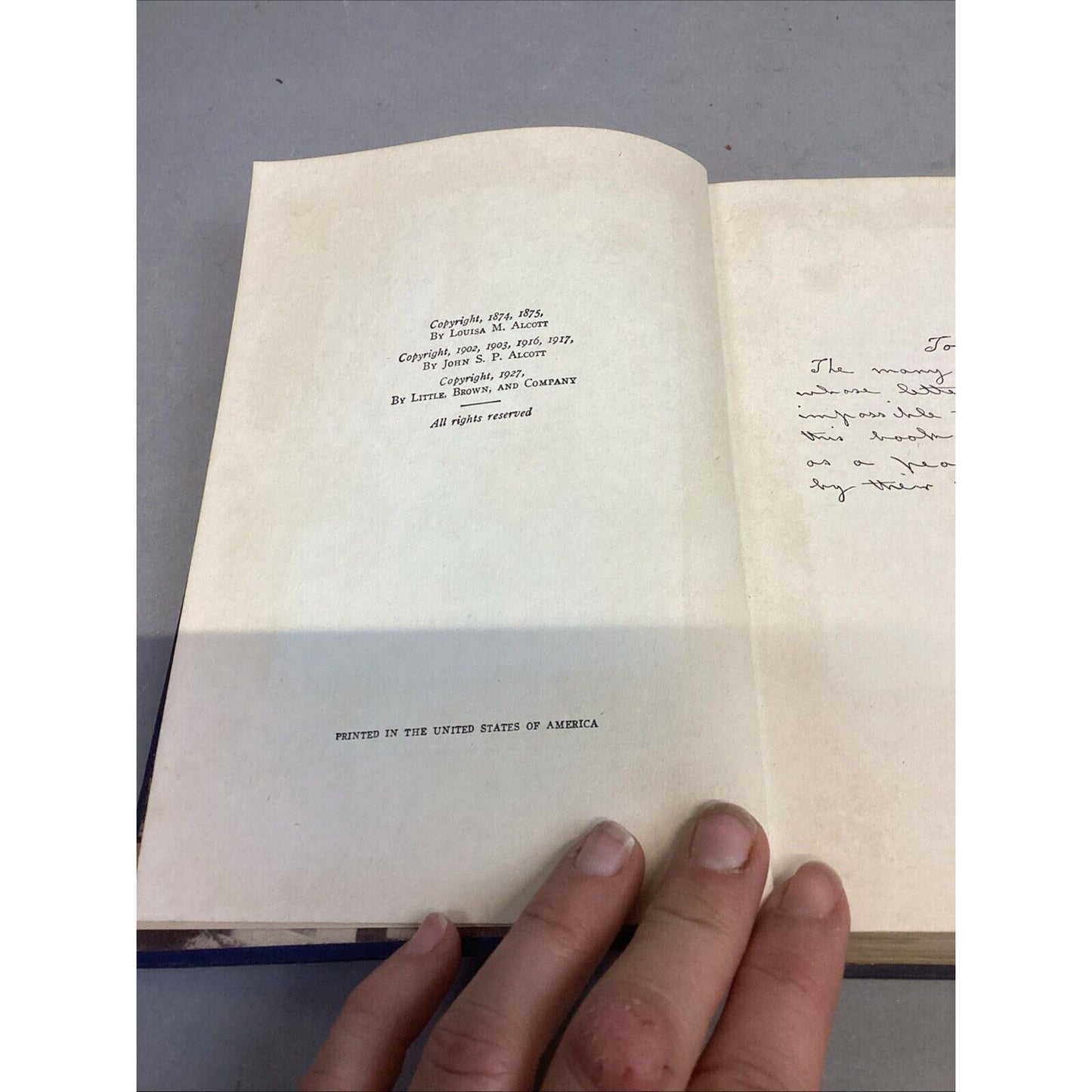 Eight Cousins by Louisa May Alcott 1927 Hardcover book Grosset & Dunlap