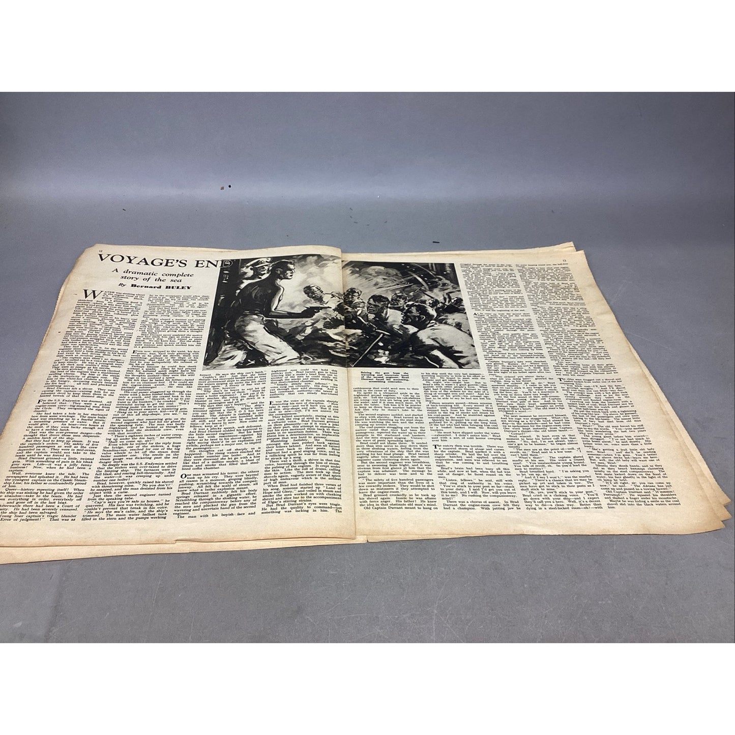 Rare VTG MODERN WONDER Magazine- September 24, 1938 W/ Union Pacific RR Keychain