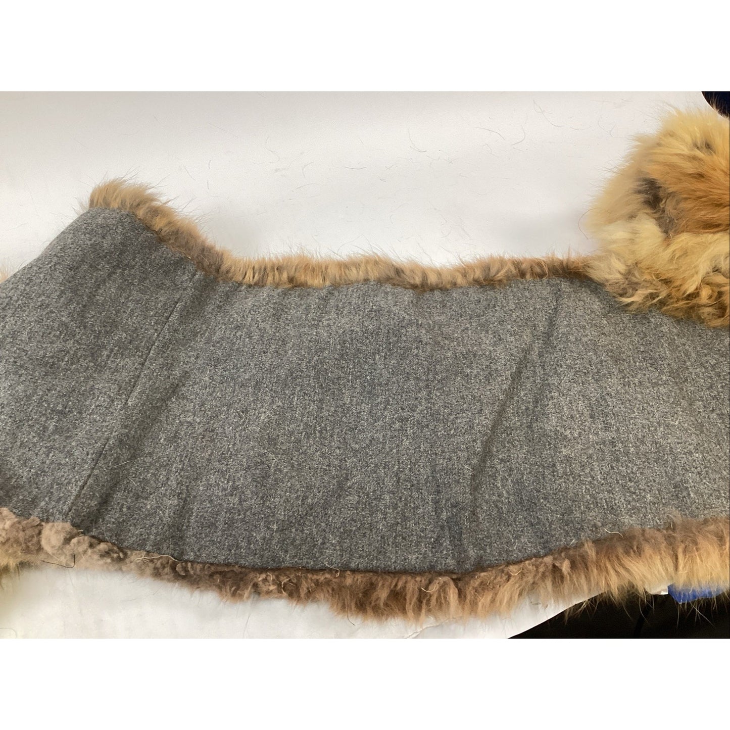 Fox Fur Women’s Shawl Neck Scarf - 80”Lx13.5”W