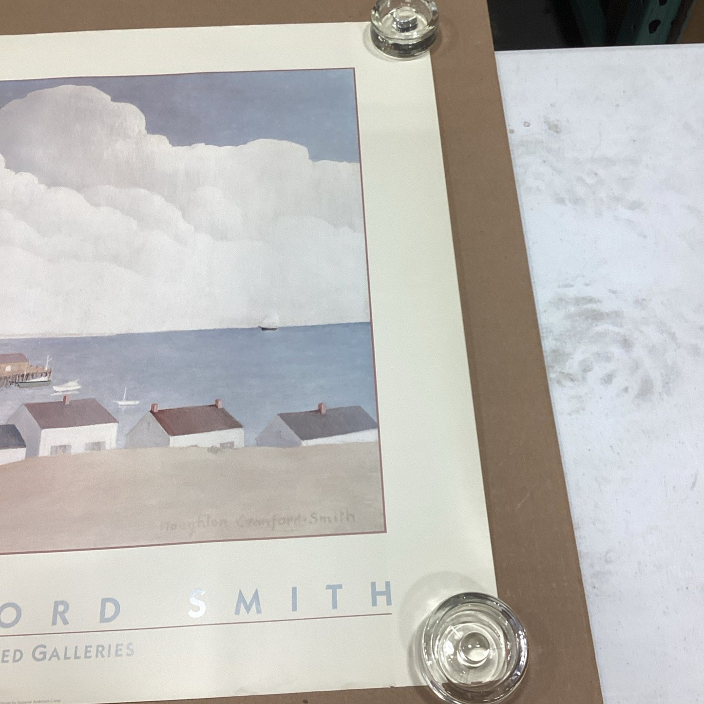 Houghton Cranford Smith Editions Limited Galleries Up Along Poster - 35.75x25”