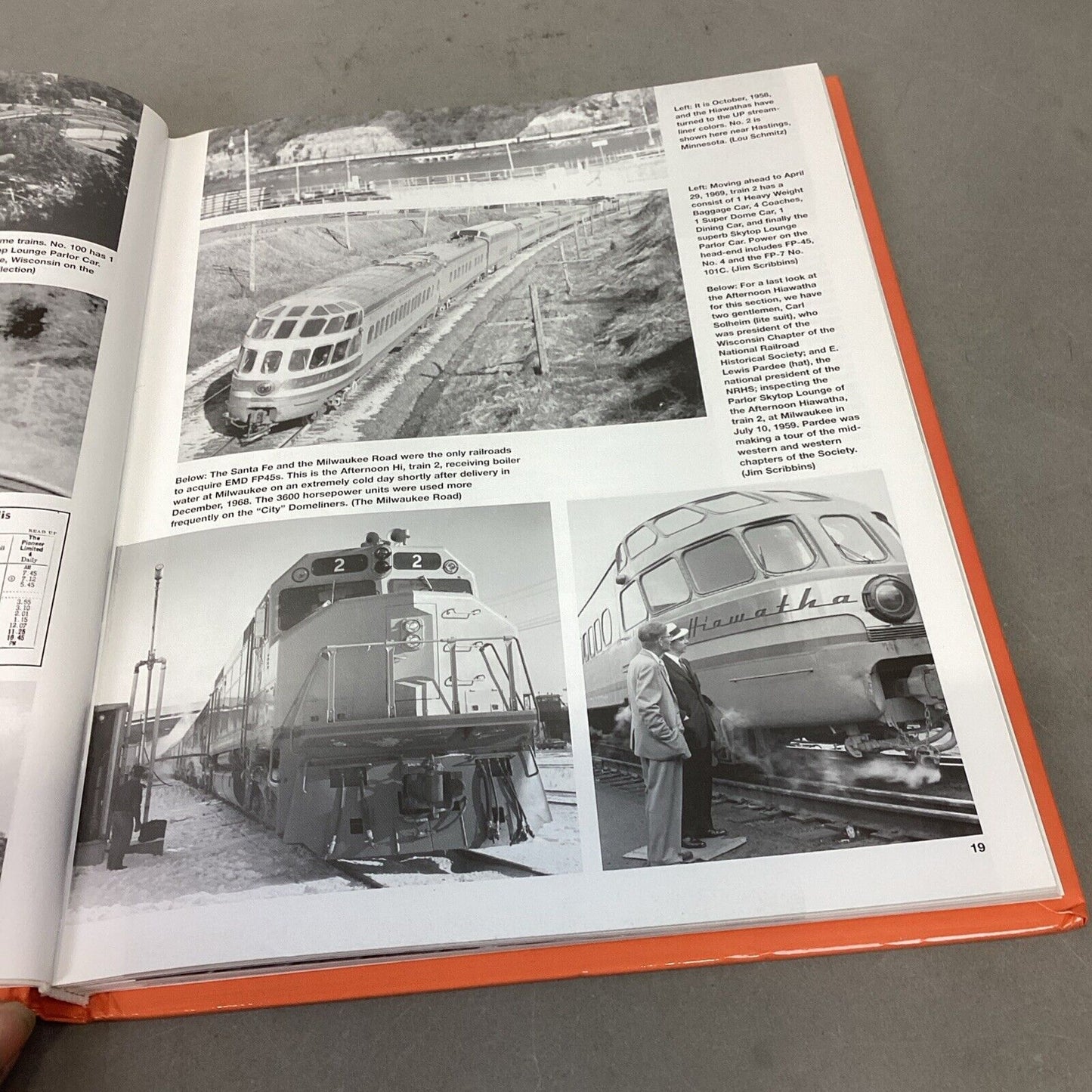 THE MILWAUKEE ROAD PASSENGER TRAIN SERVICES Hiawatha To Amtrak & Beyond