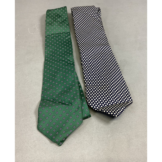 Jos A. Bank Men’s Silk Neck Ties - Set Of 2