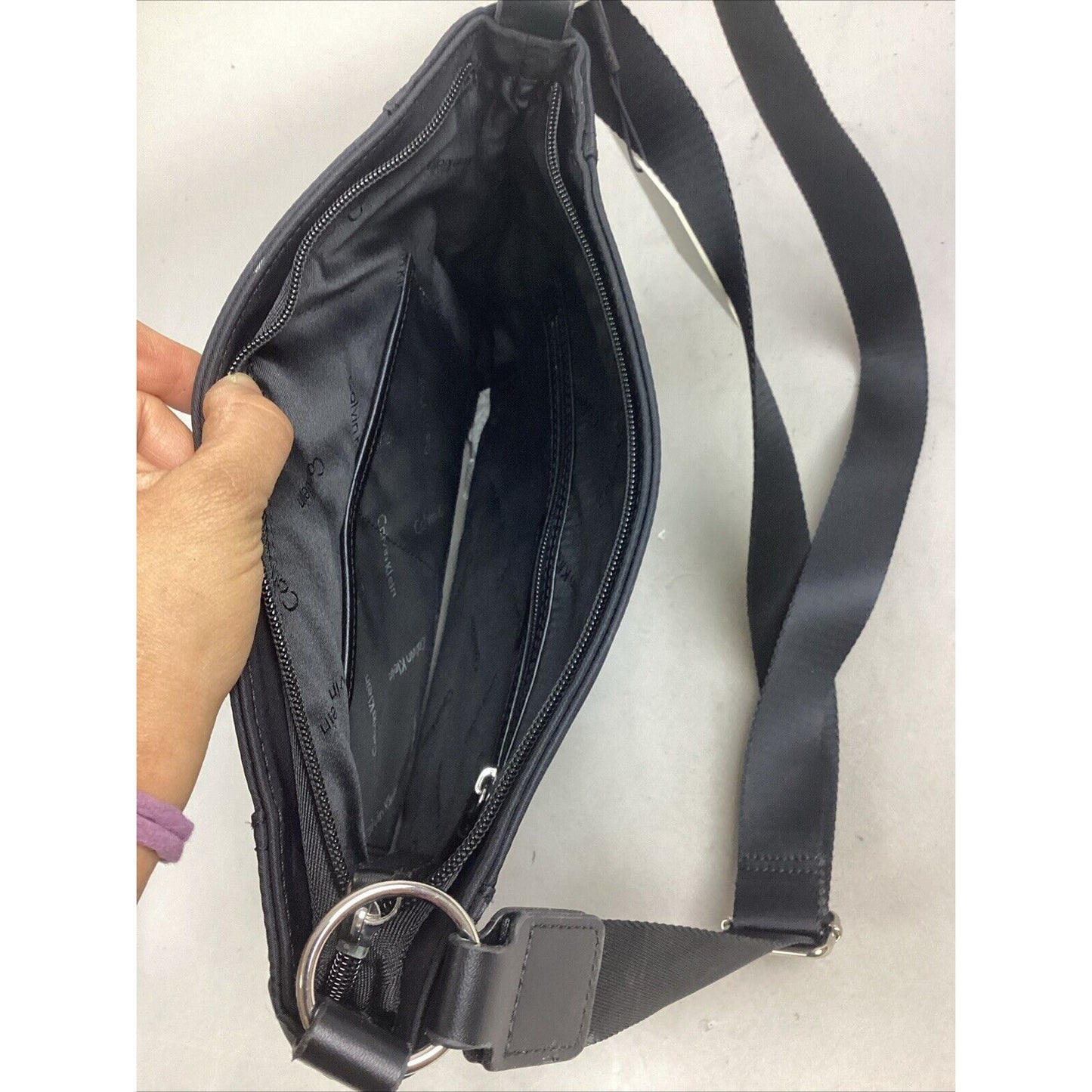 Calvin Klein Black Cross Body Bag