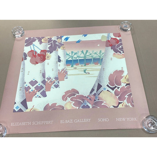 Elizabeth Schippert El Baz Gallery SoHo Art Print - 27.5x25”
