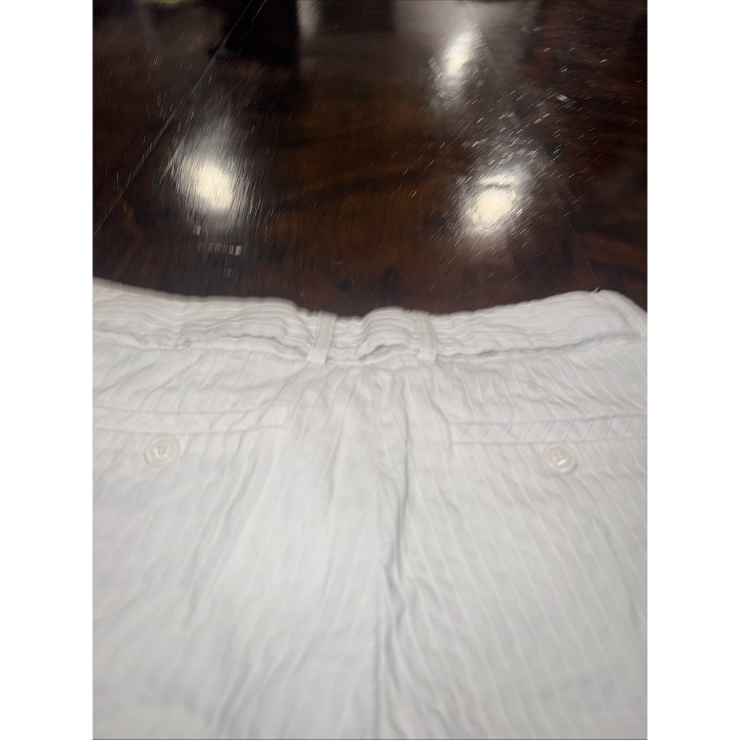 White Ribbed Shorts XOXO size 5/6