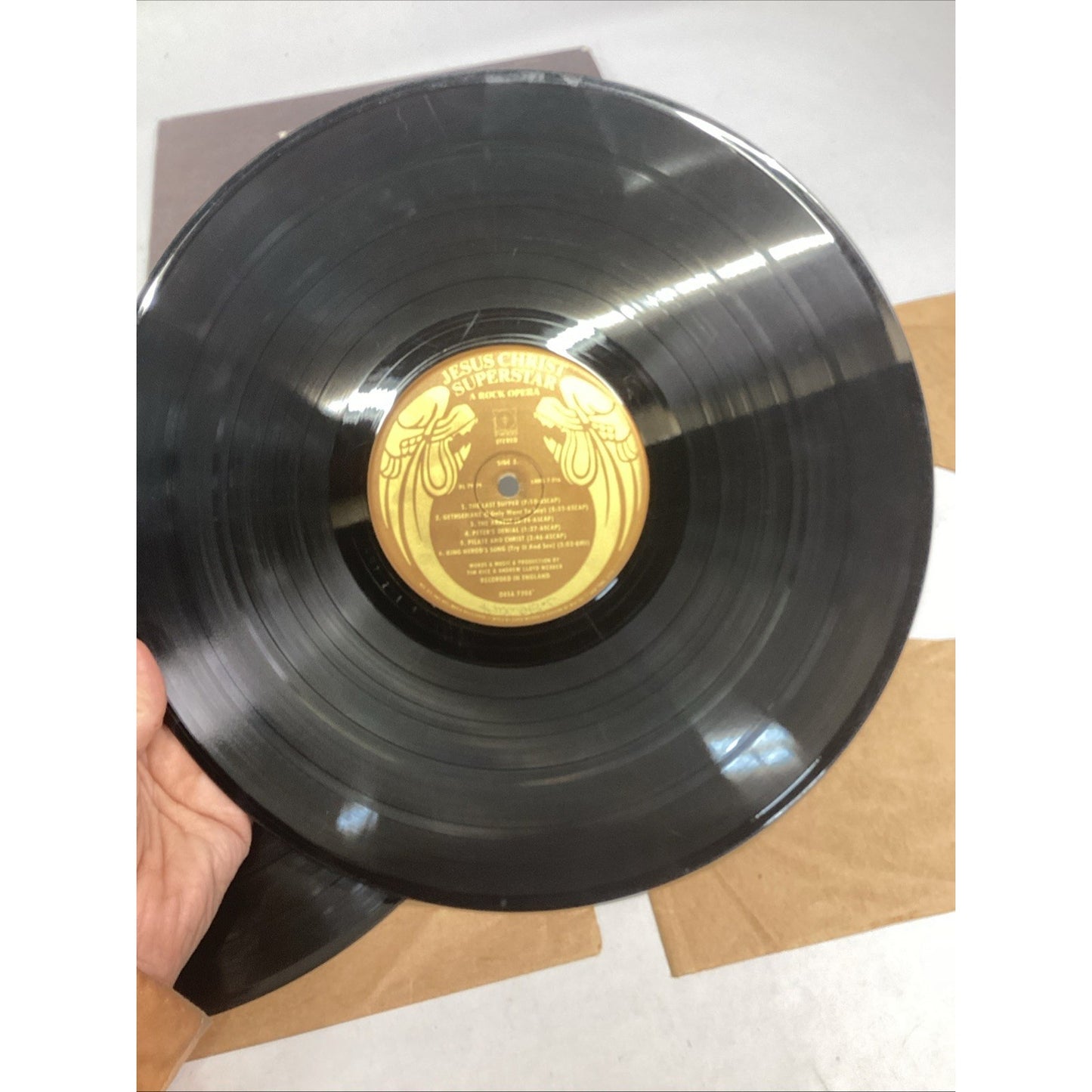 Jesus Christ Superstar Double LP Vinyl Record Album
