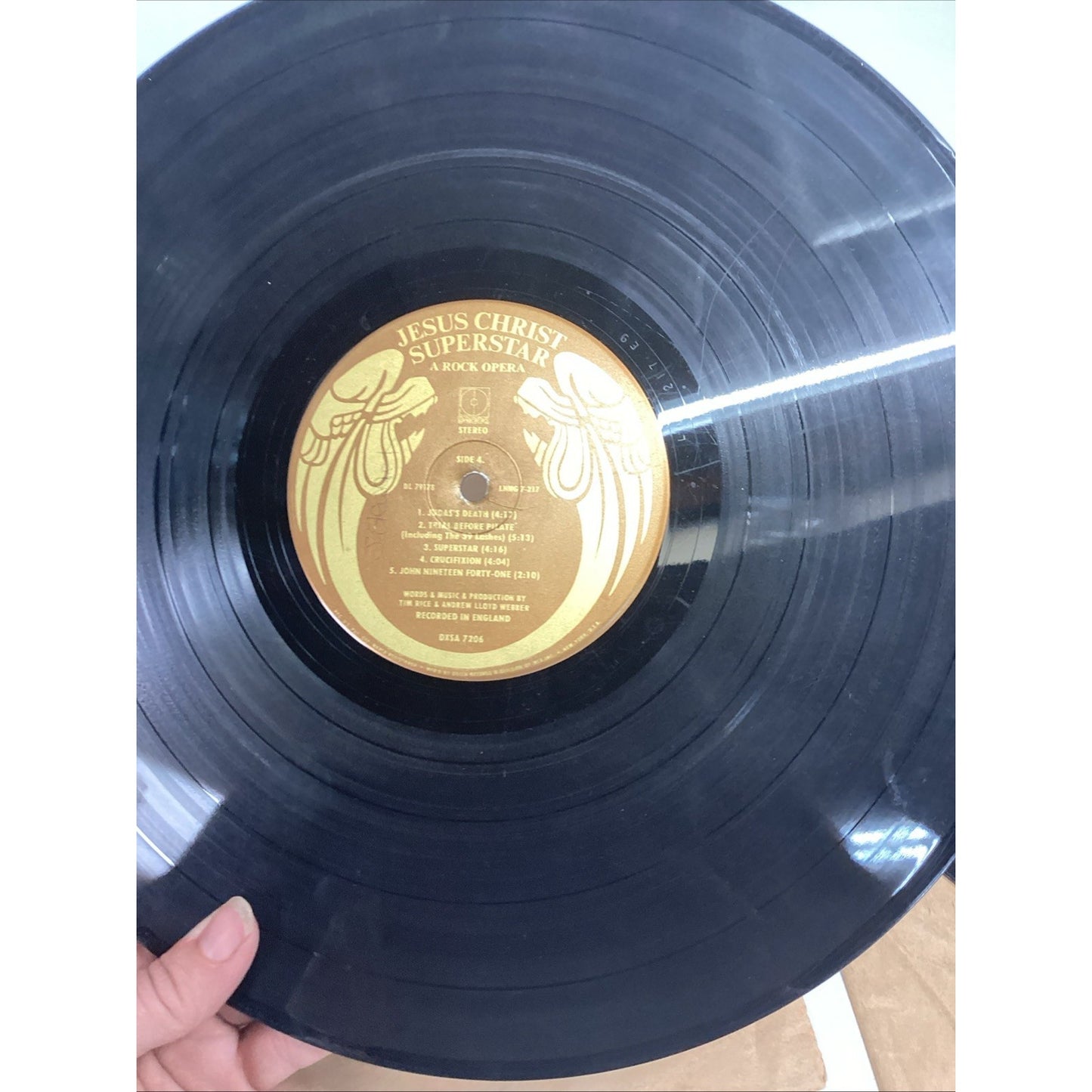 Jesus Christ Superstar Double LP Vinyl Record Album