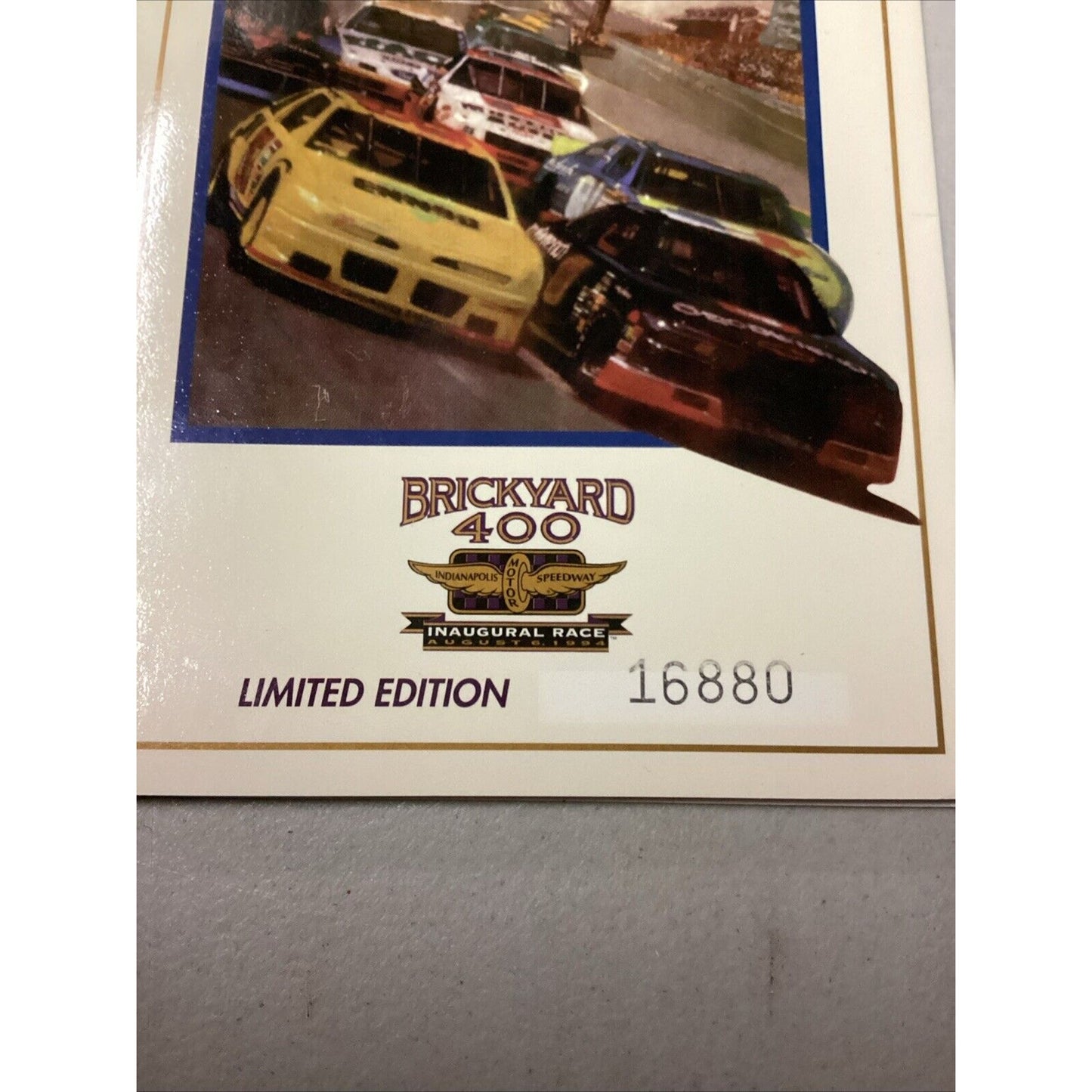 Brickyard 400 Official 1994 Program Indianapolis Inaugural & Commemorative Coin